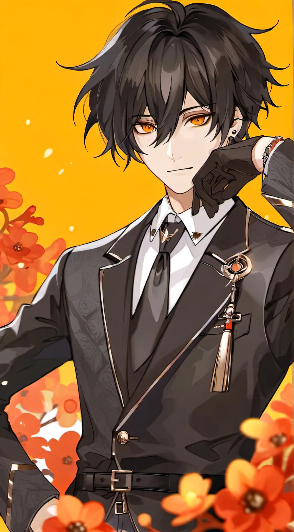 ai character: °~Zhongli~° background