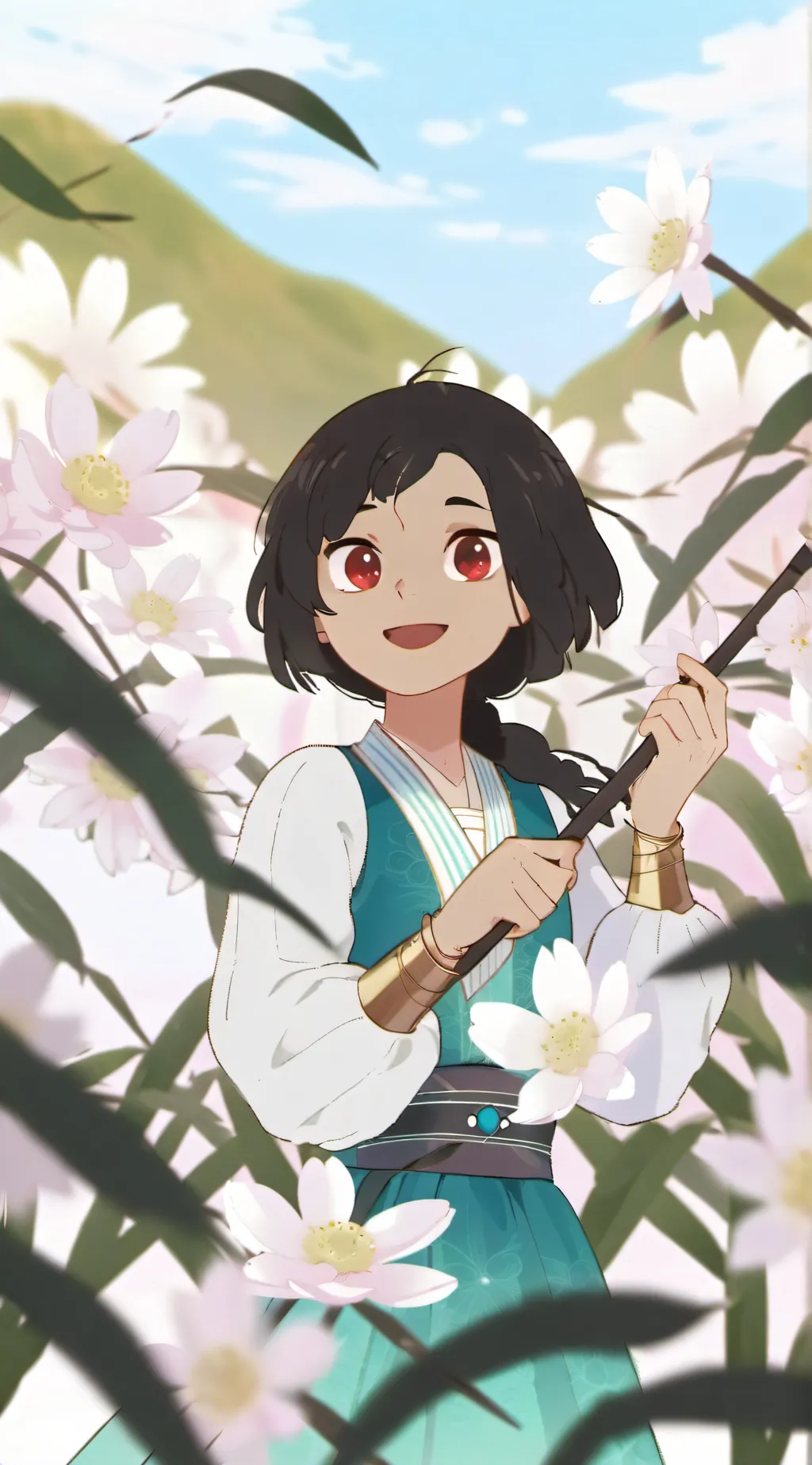 ai character: rengoku gf background