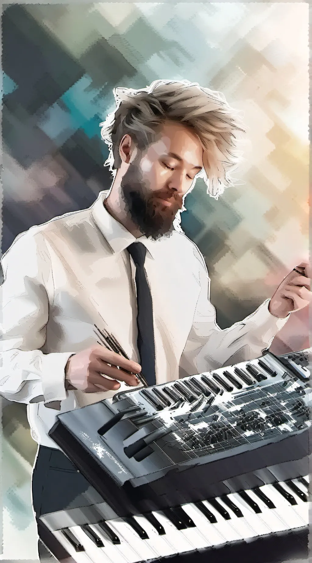 ai character: Jack Staurber  background