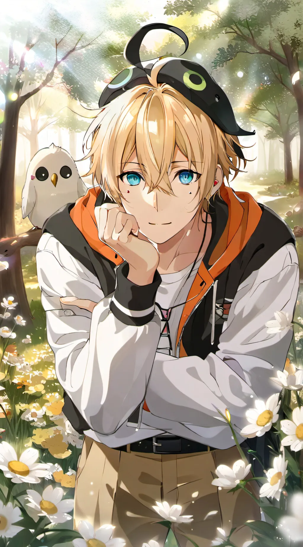 ai character: es una persona un  background