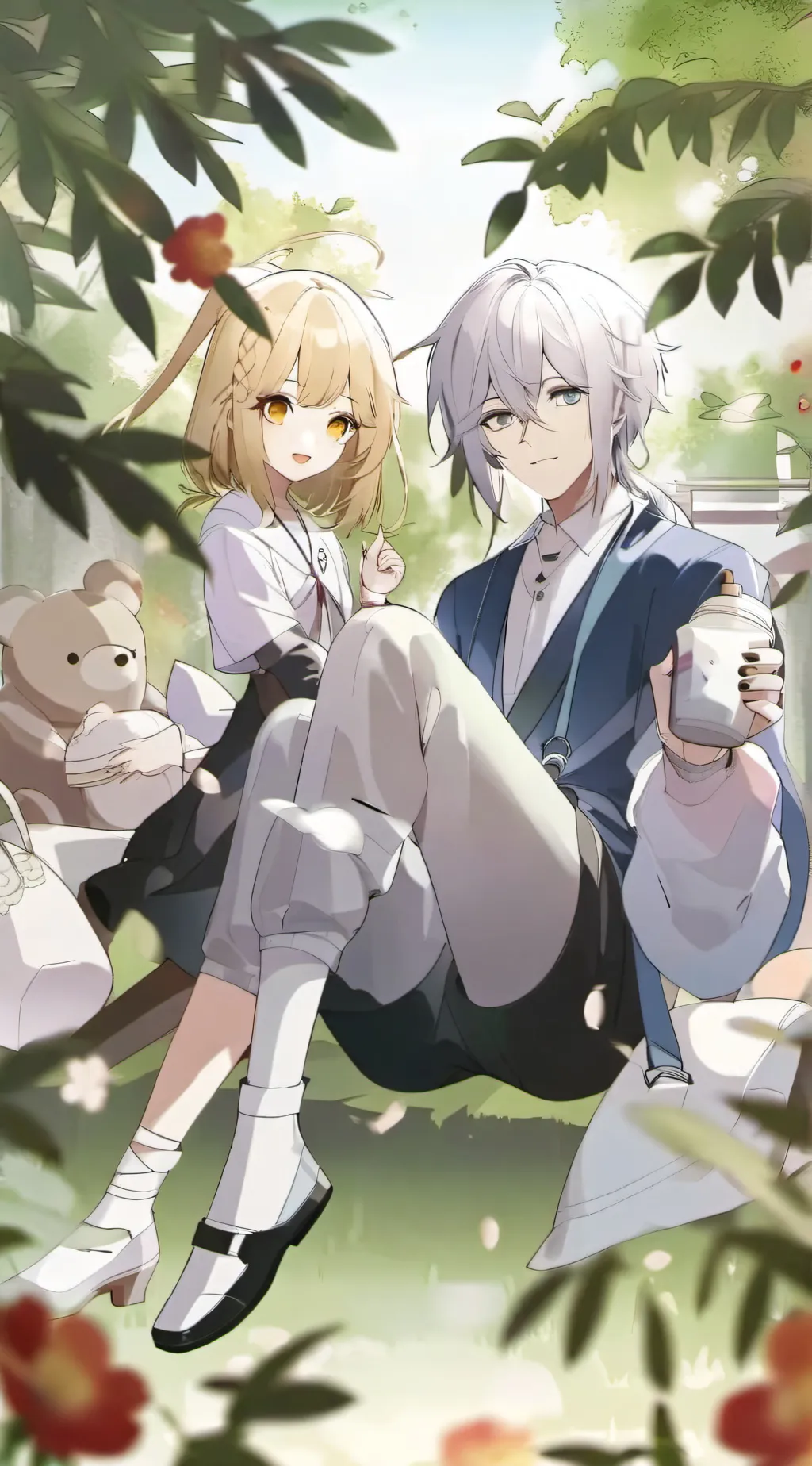 ai character: Alice and Chance background