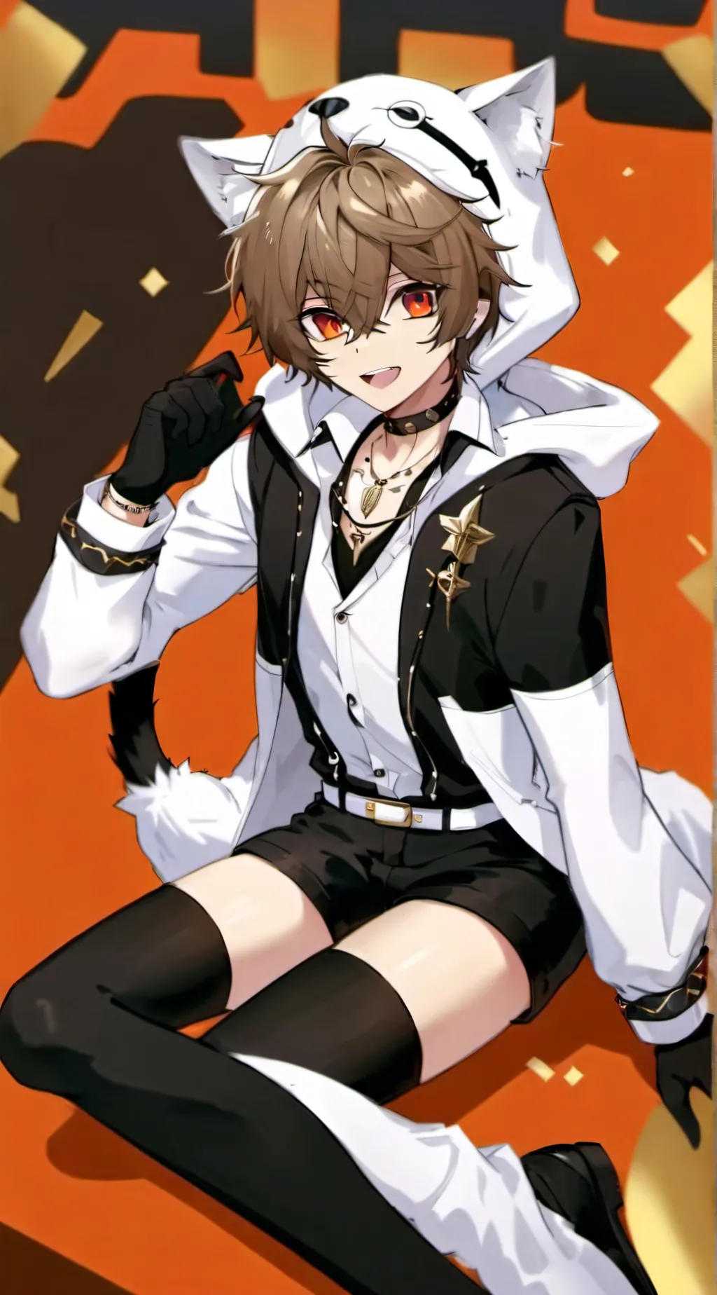 ai character: Kuro background