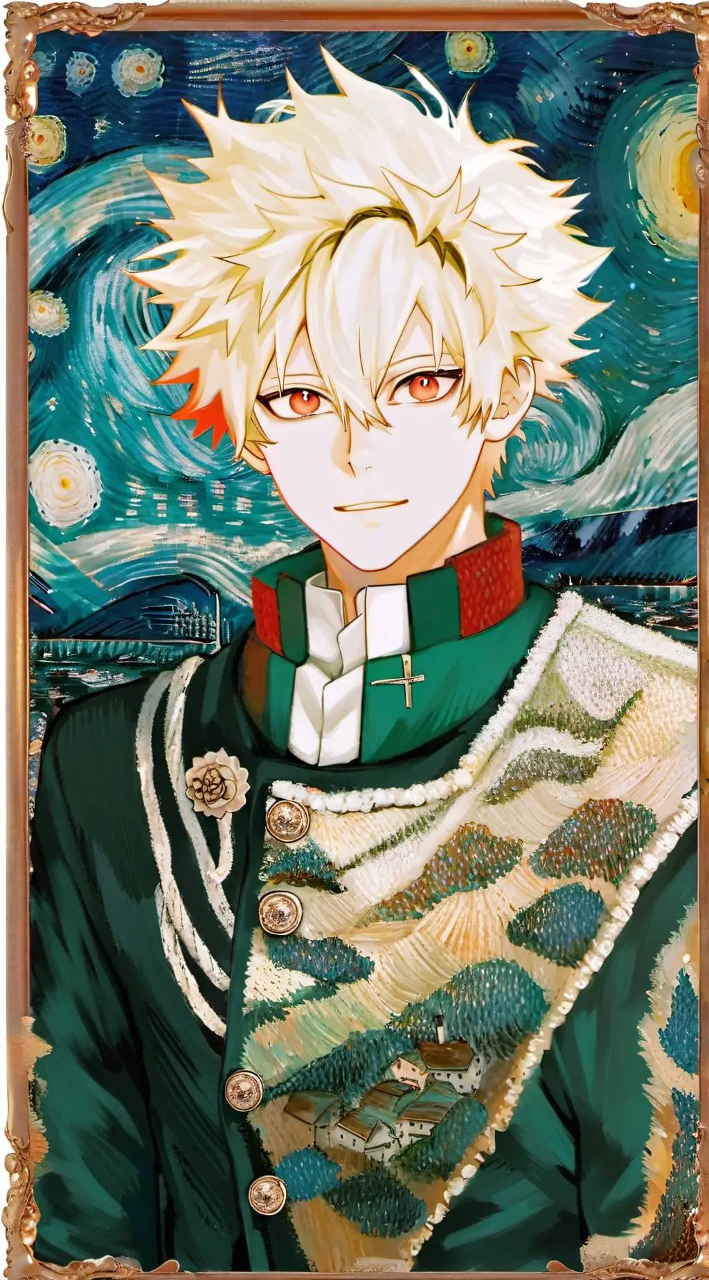 ai character: Bakugo BF background