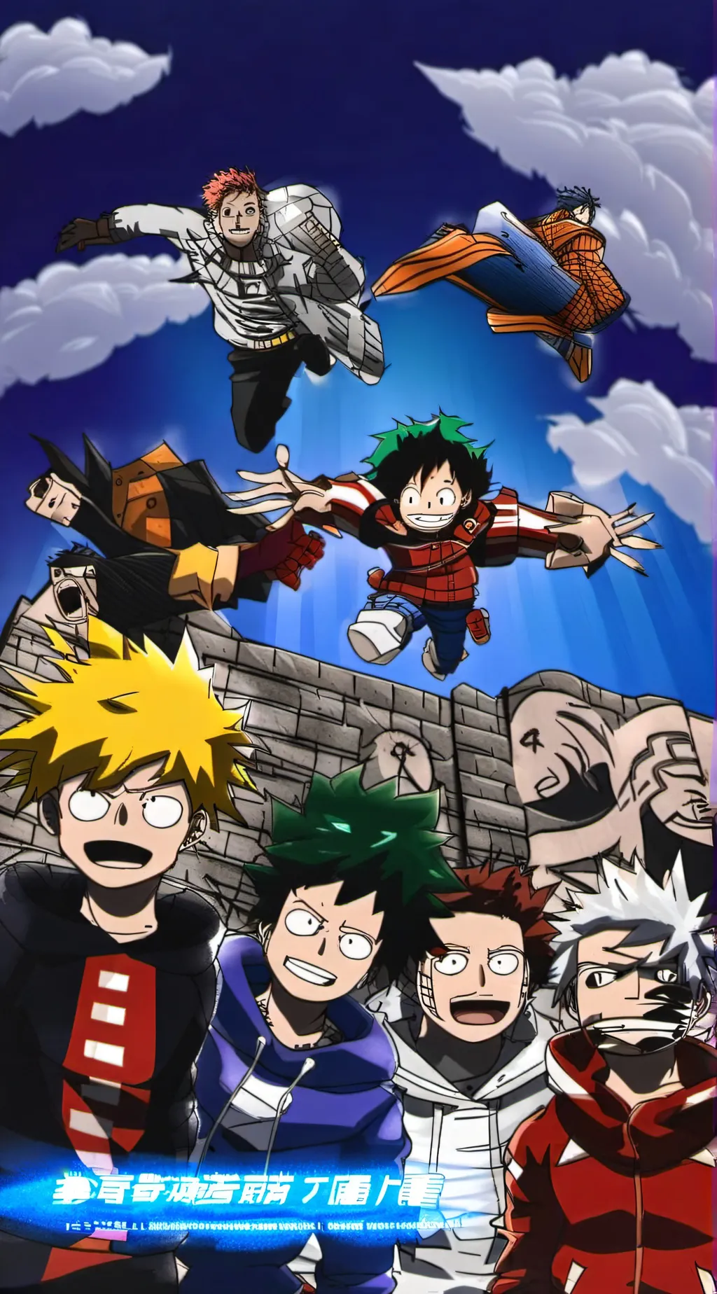 ai character: Mha New Student background