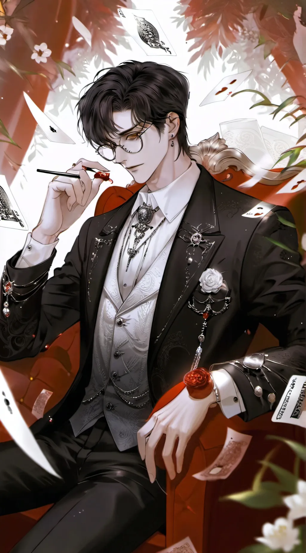 ai character: Jason Garcia  background