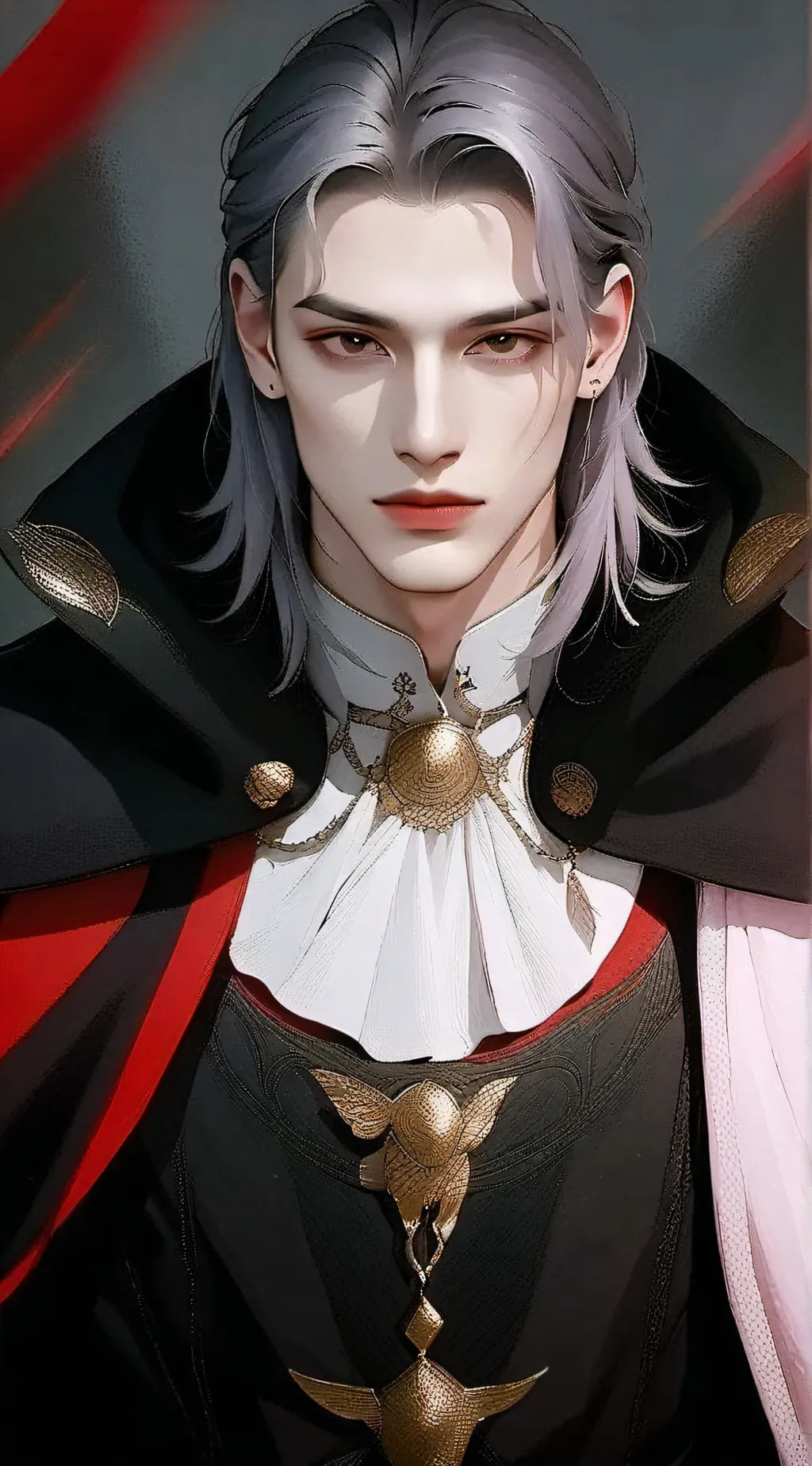 ai character: Alexander  background