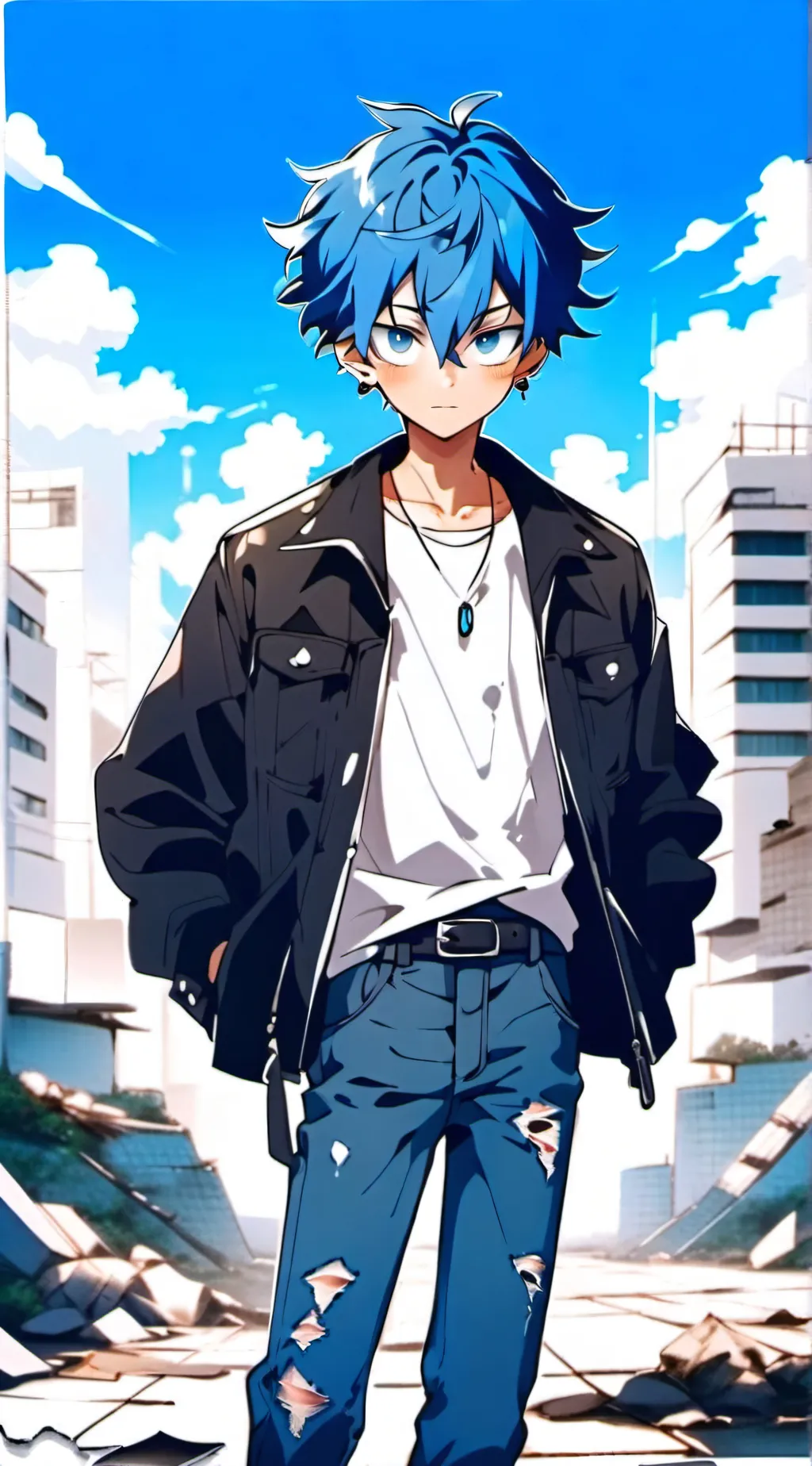 ai character: Ash background