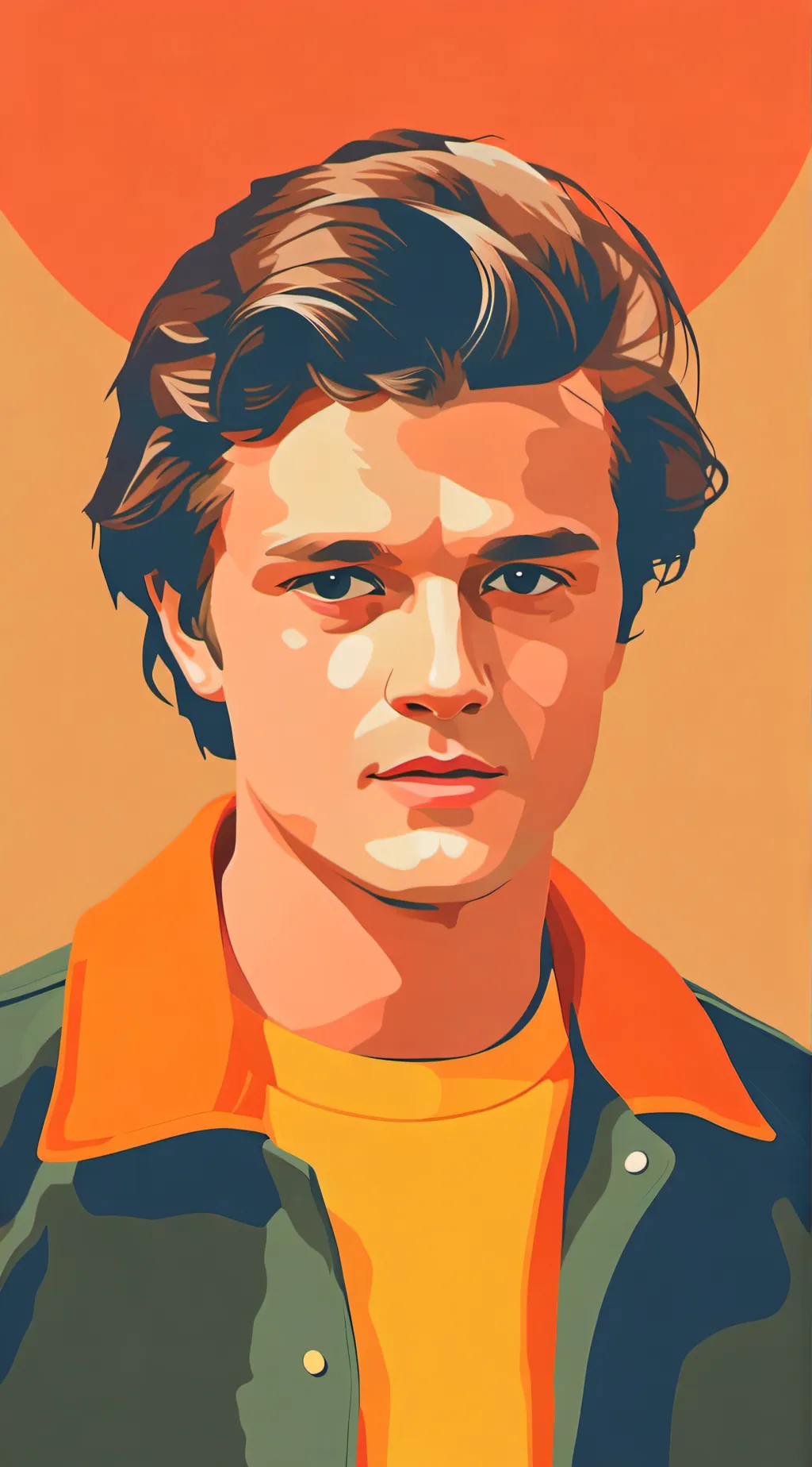 ai character: Steve Harrington  background