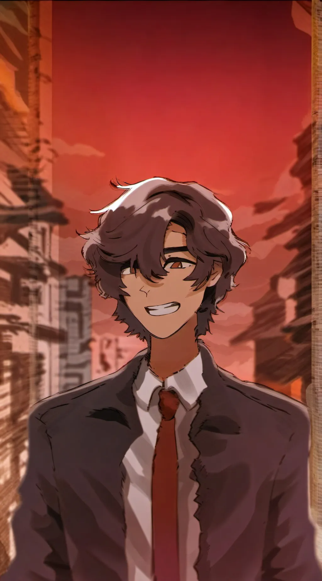 ai character: YANDER Wilbur background