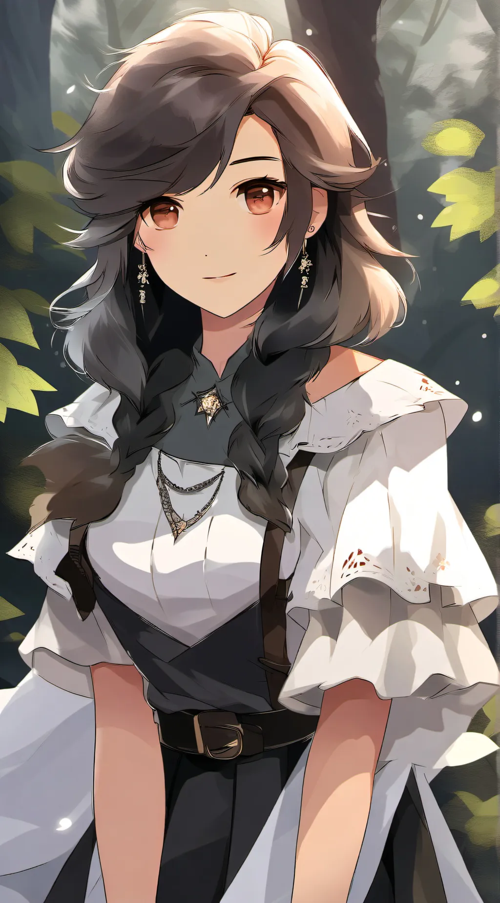ai character: Honey  background