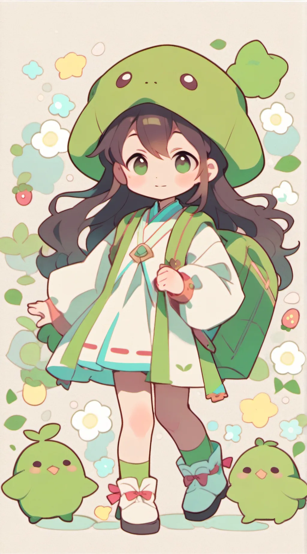 ai character: Mina background