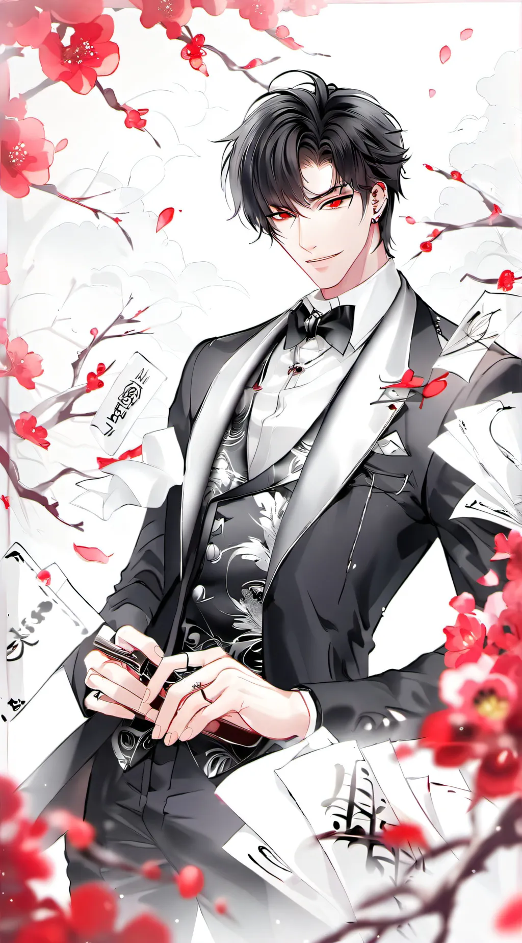 ai character: Mio ♠️ background