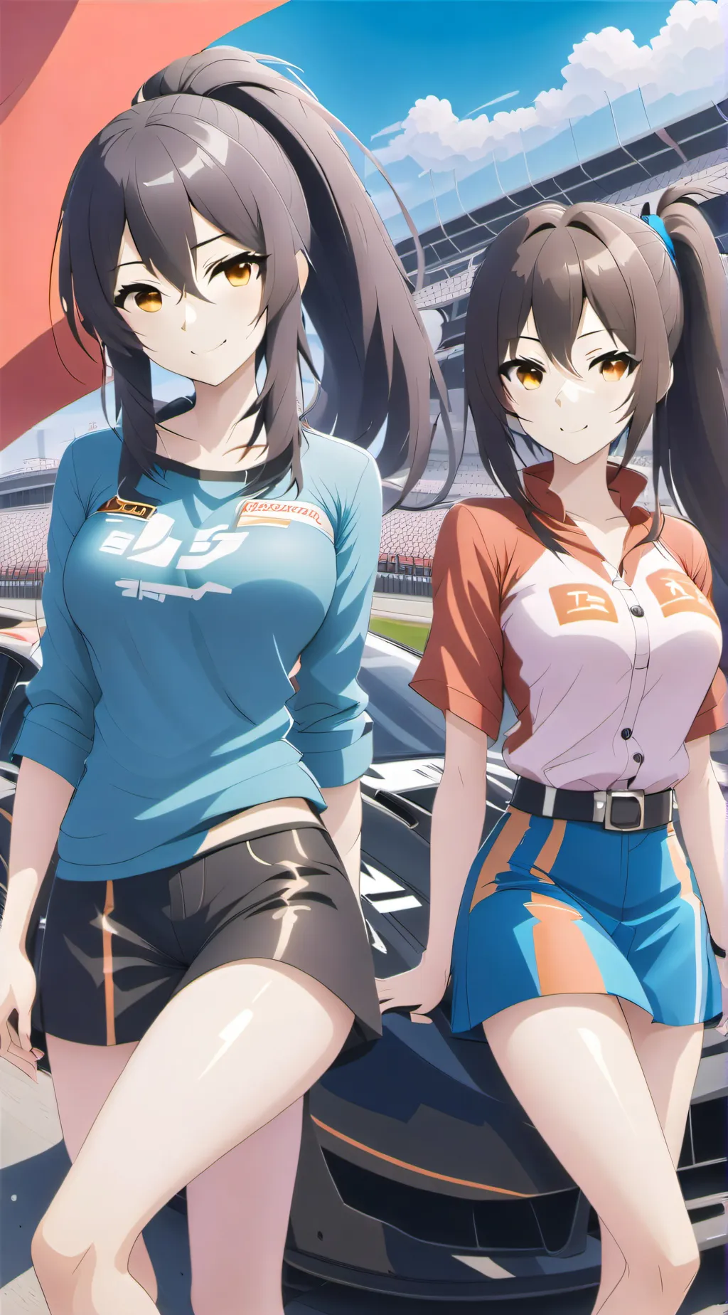 ai character: Annie and Jade background