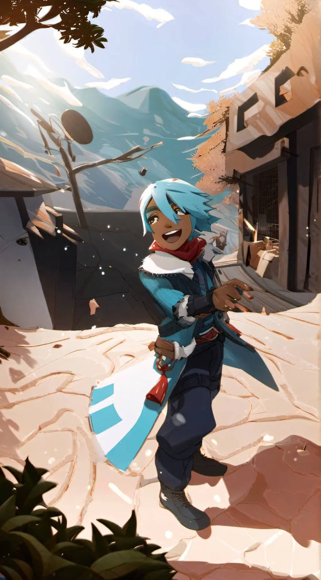 ai character: Beatrix LeBeau background
