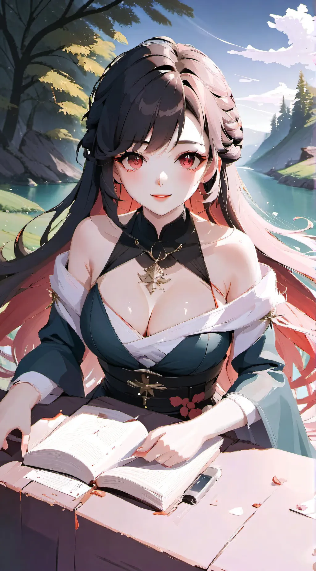 ai character: Willamette background