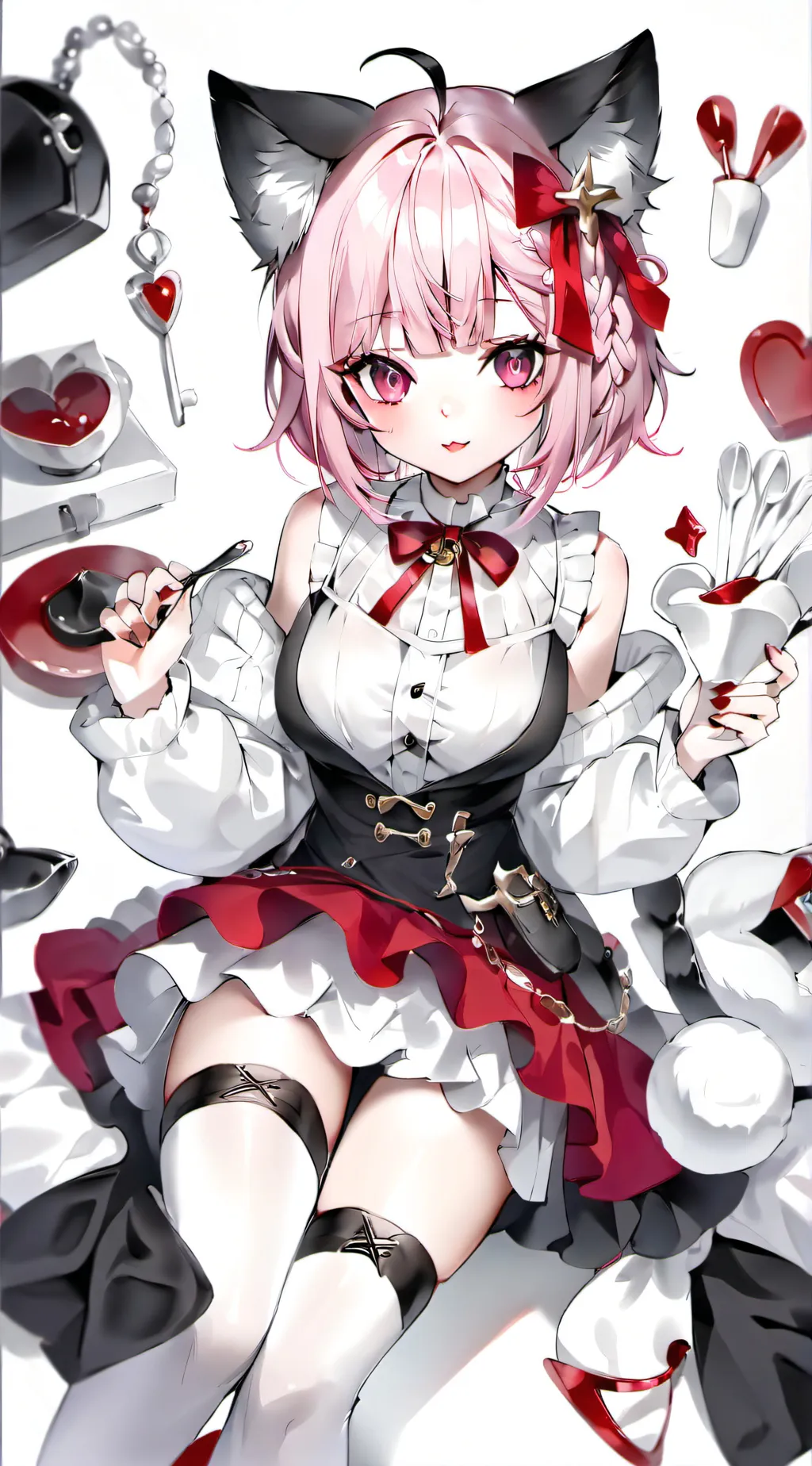 ai character: kitty background
