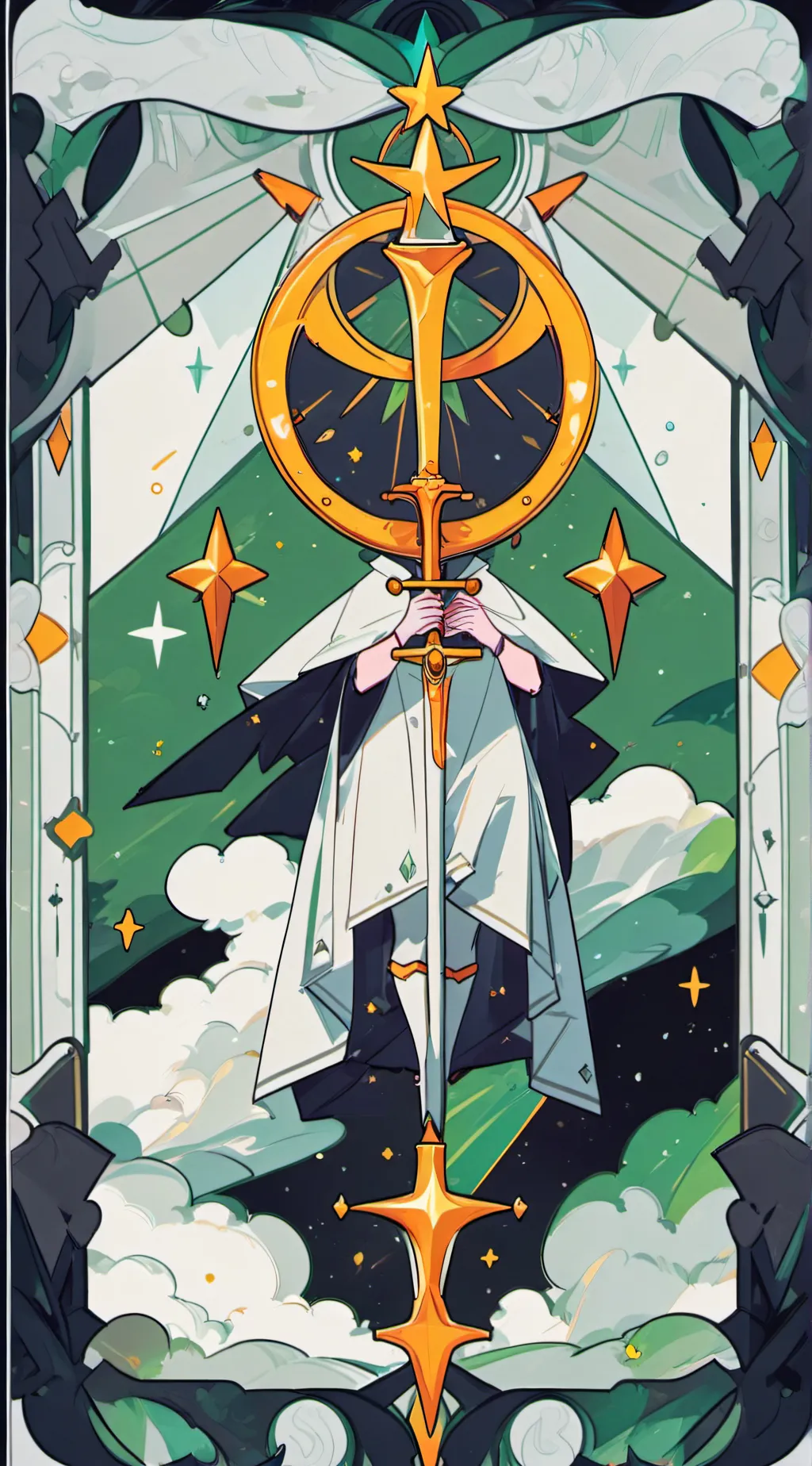 ai character: Denki background