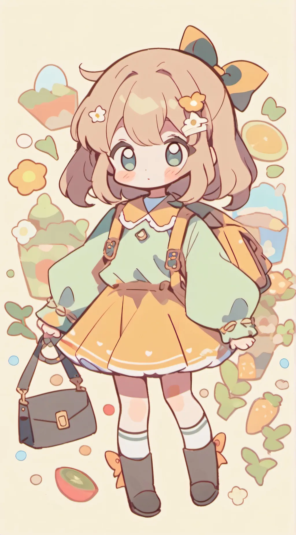 ai character: Demon Slayer!  background