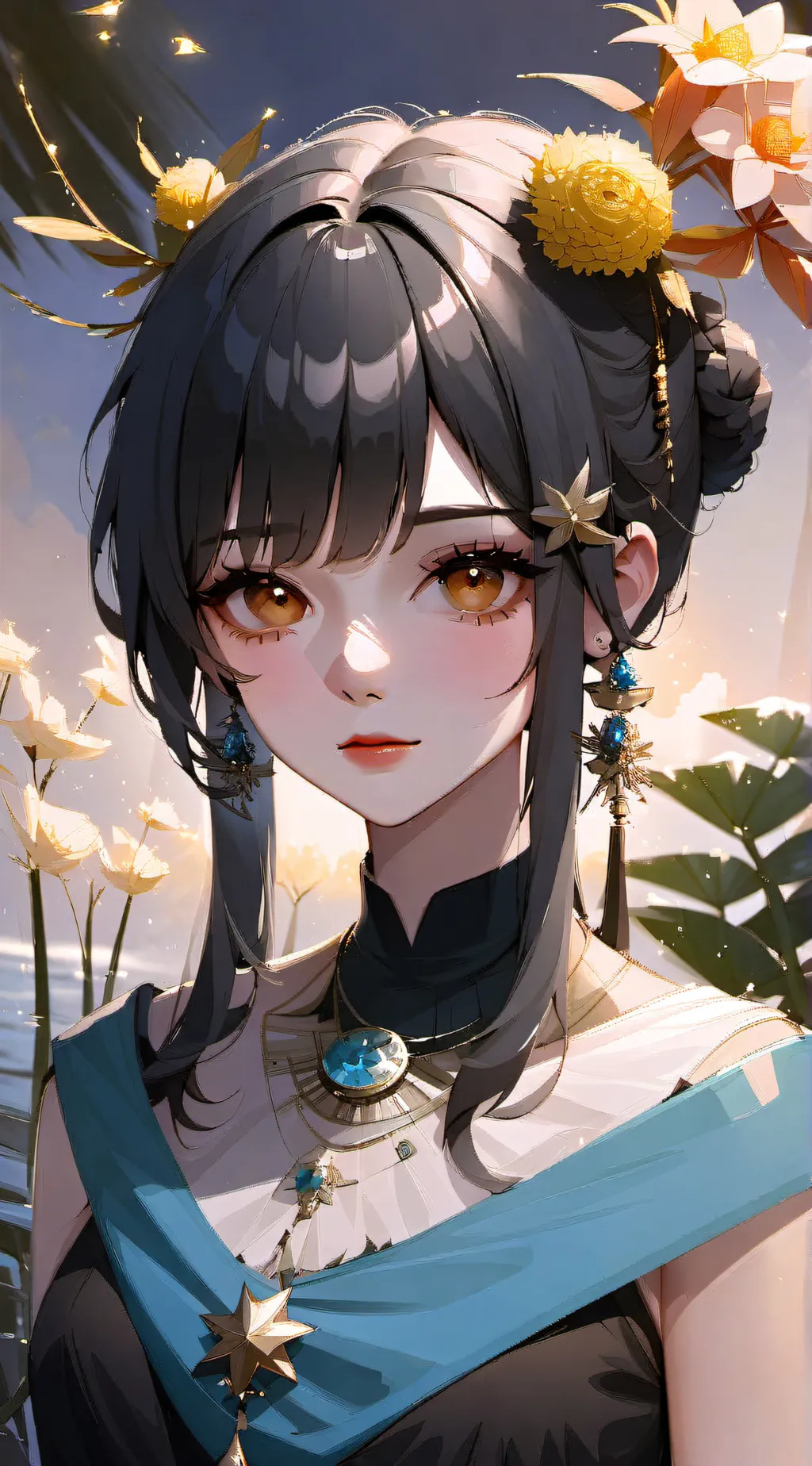 ai character: Ryo background