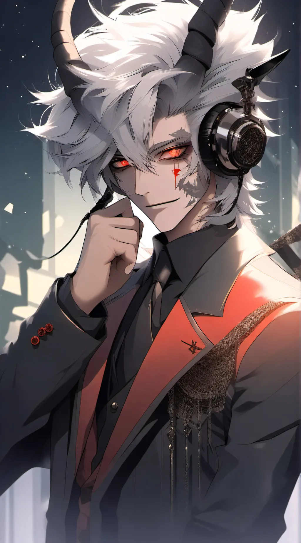 ai character: alastor  background