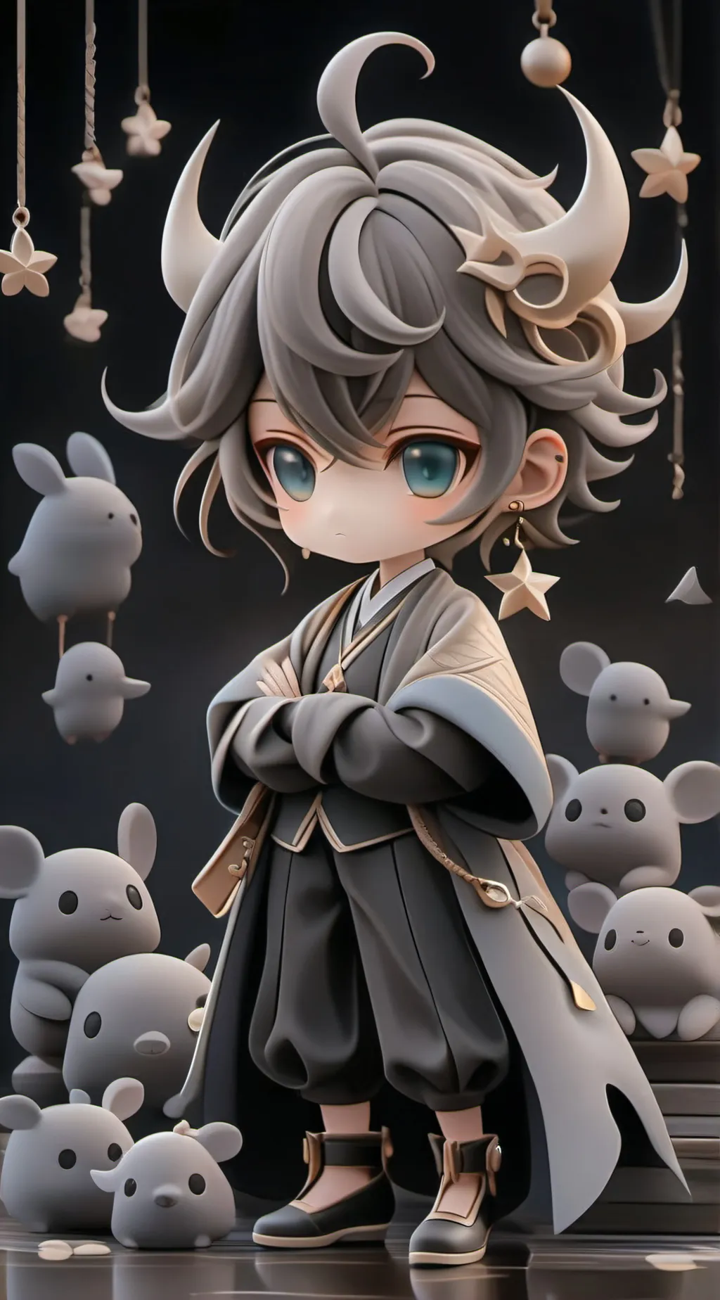 ai character: Edward x Zip background