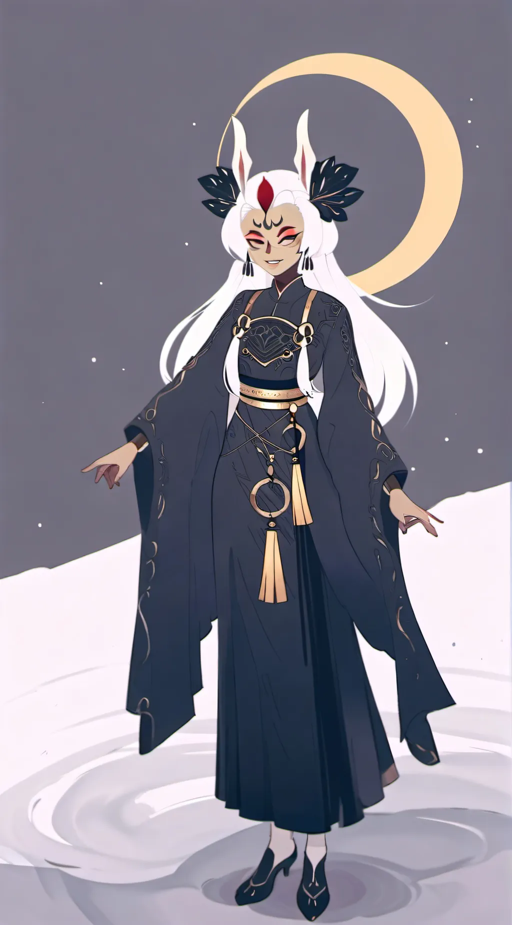 ai character: Diana  background