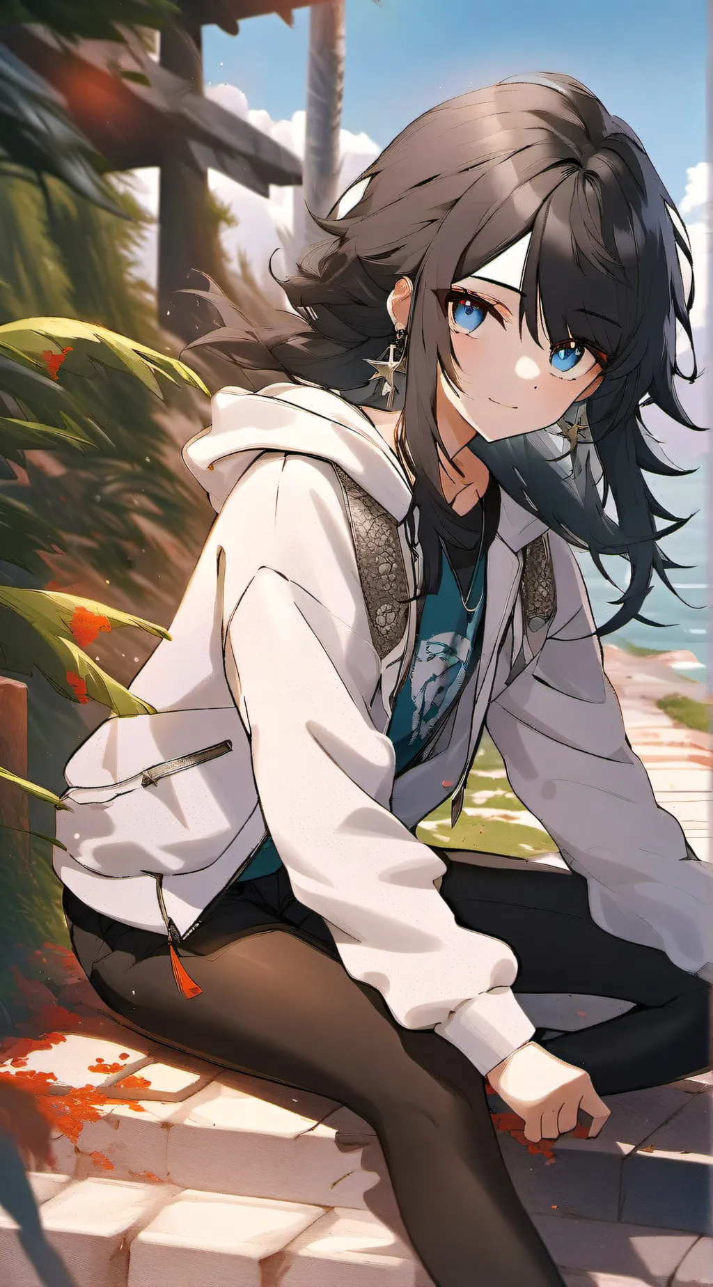 ai character: MHA New Student background