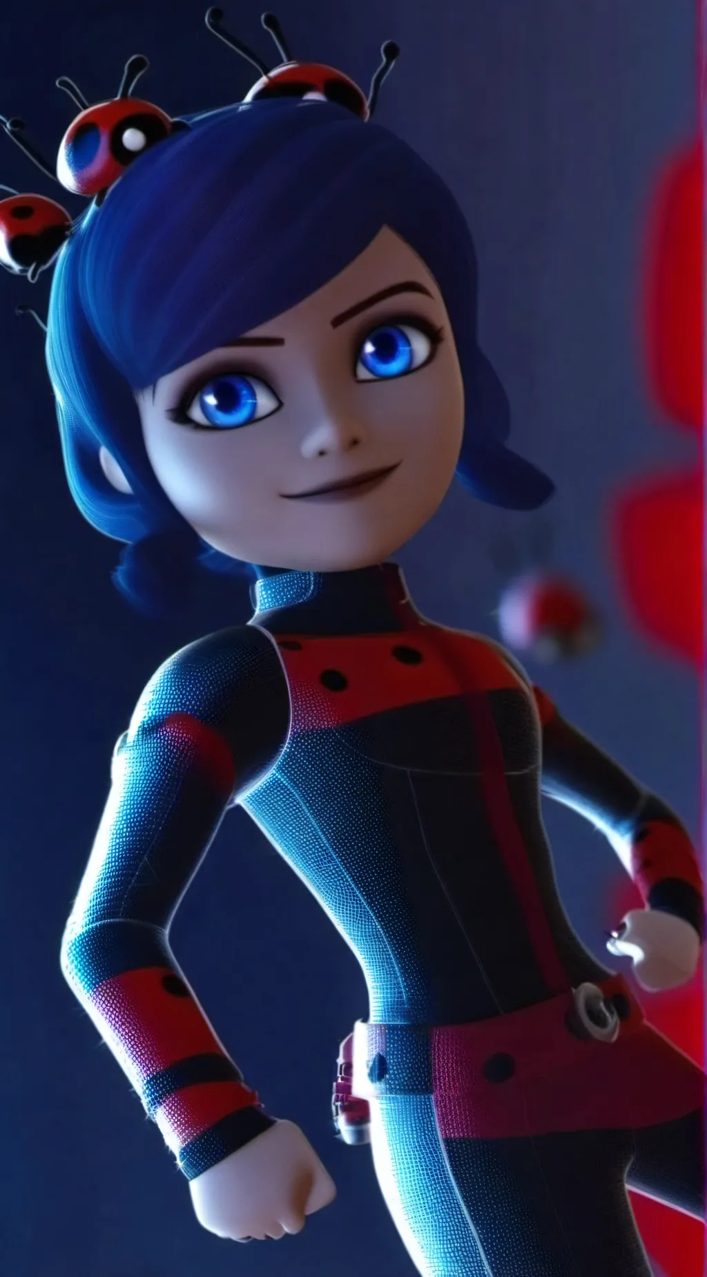 ai character: Ladybug background