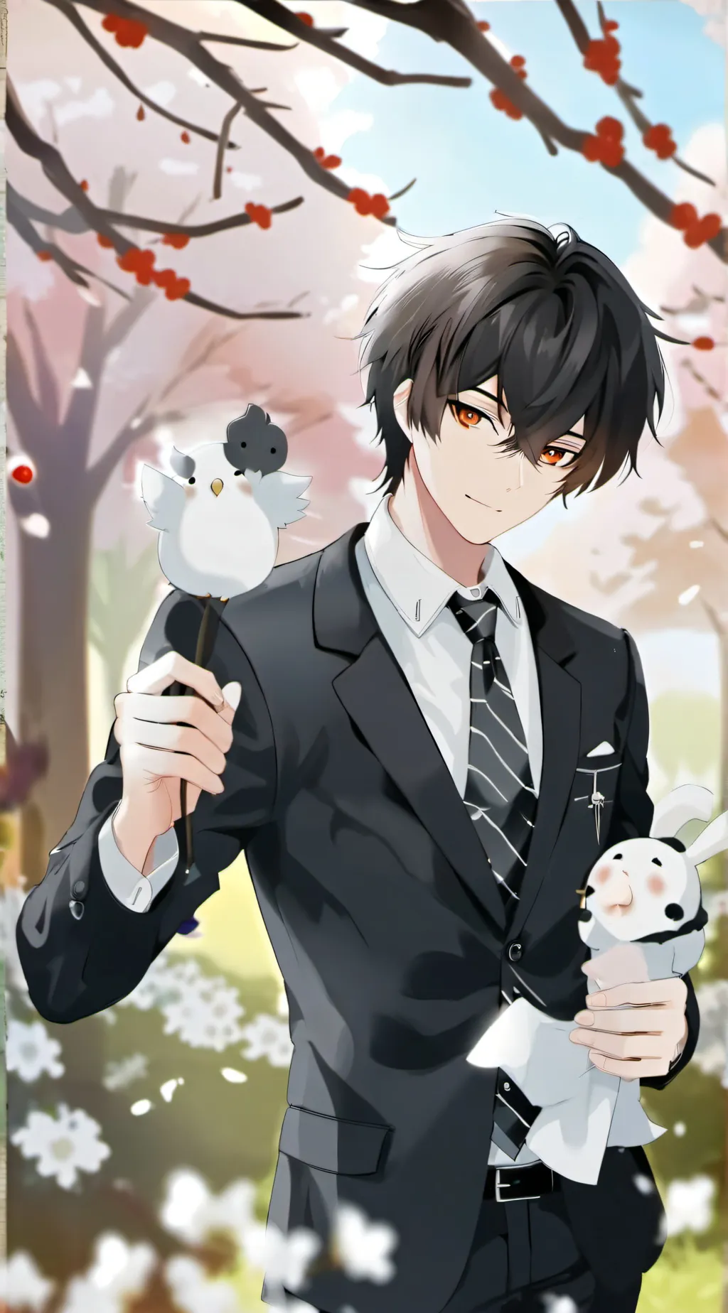ai character: Kenji background