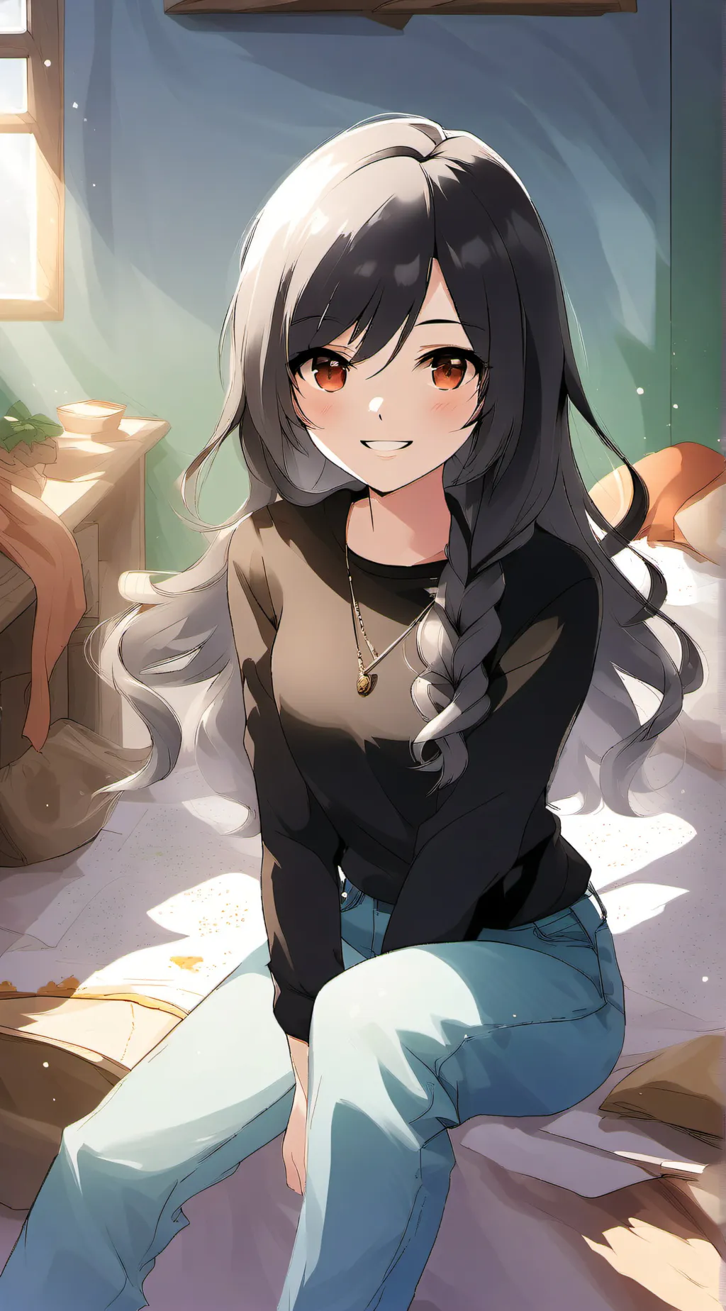 ai character: Vila background