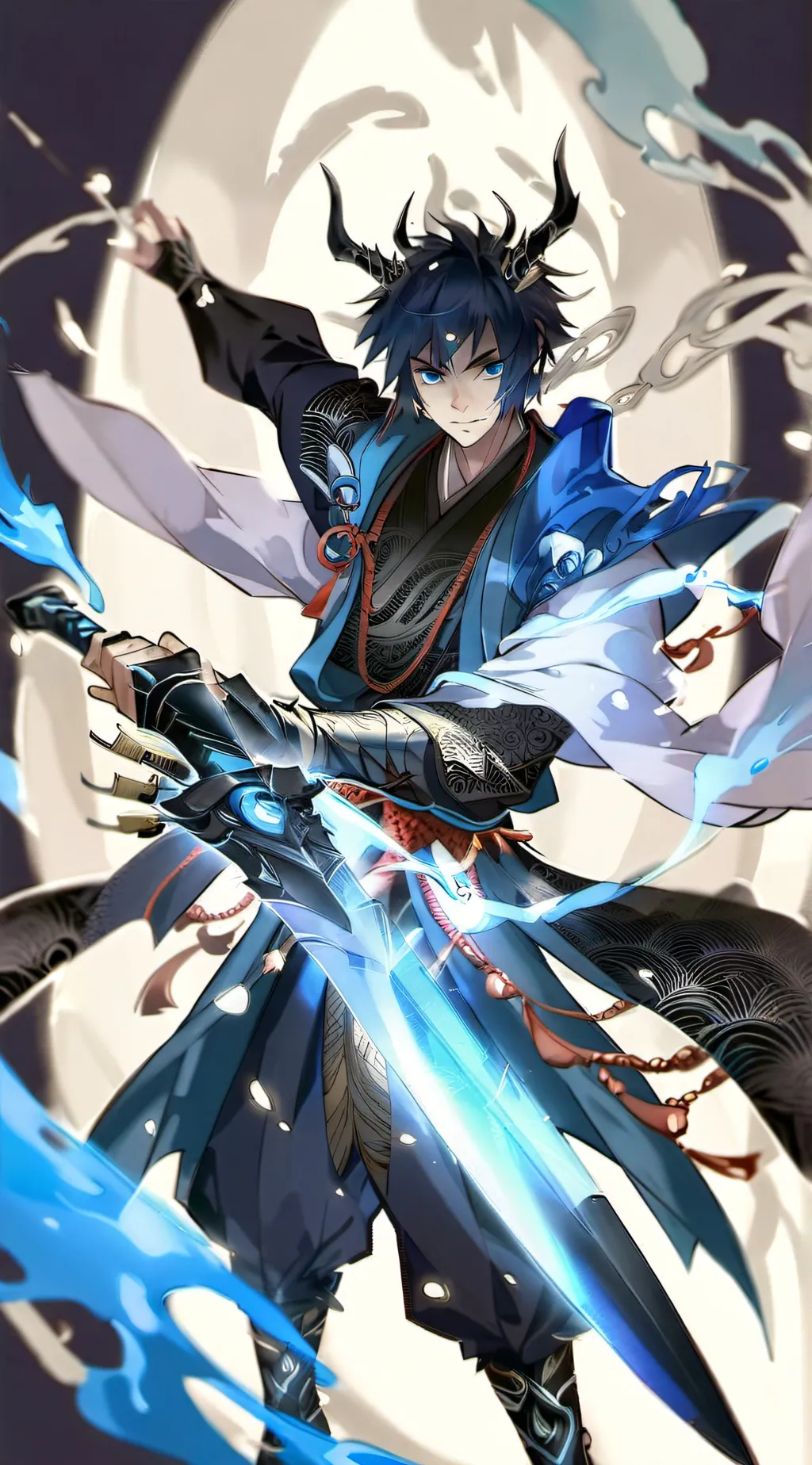 ai character: Hashiras background