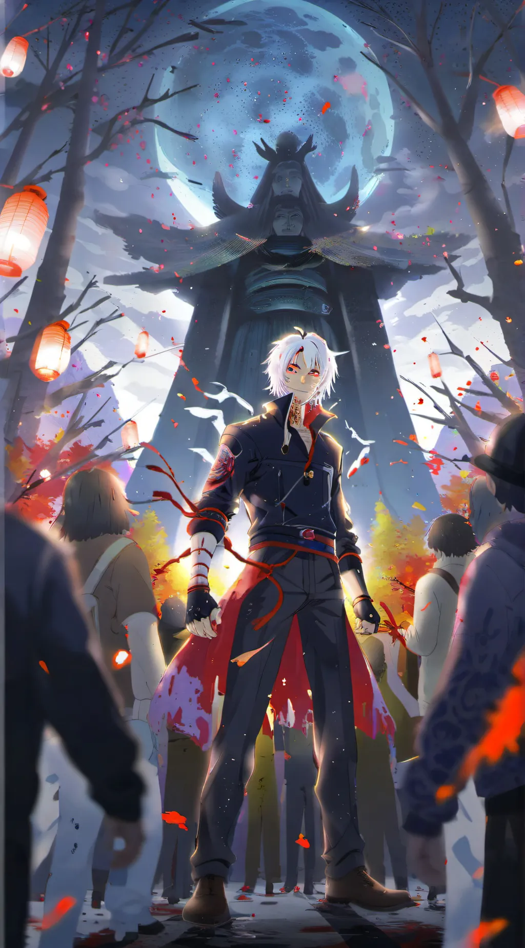 ai character: Zombie apocalypse  background