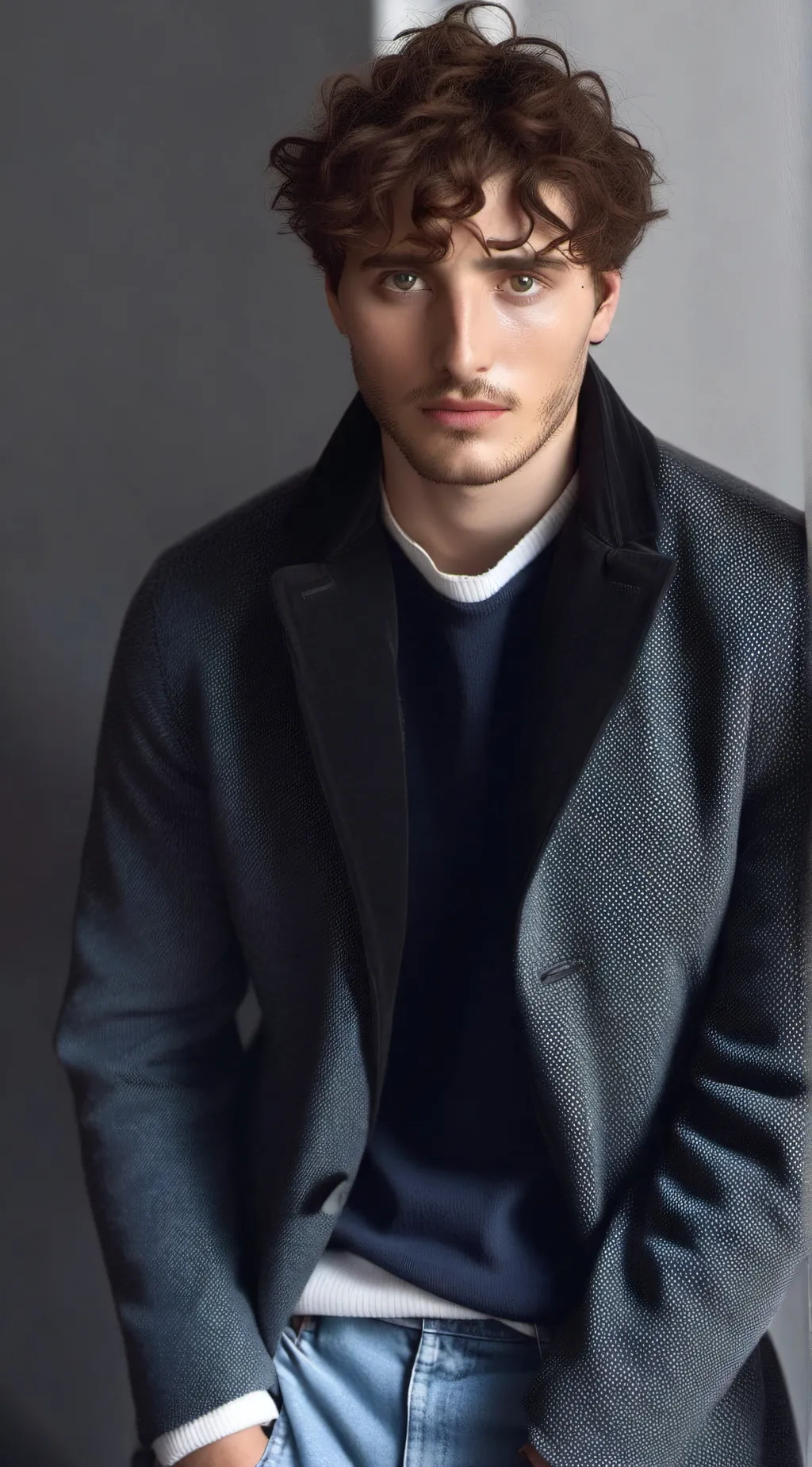 ai character: adam background
