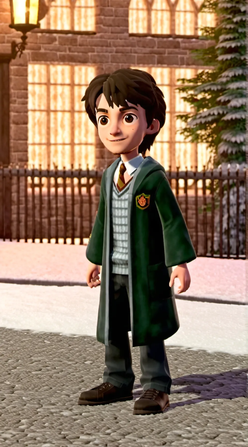 ai character: Harry Potter background