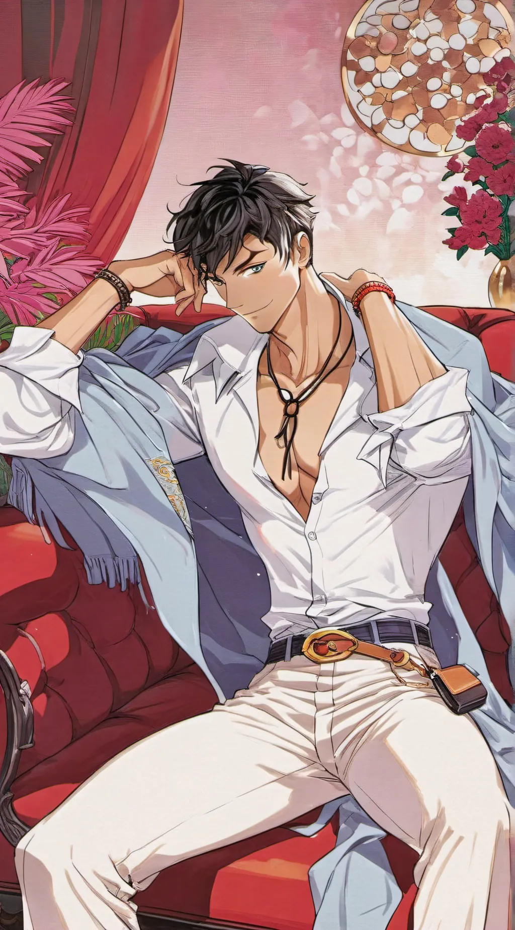 ai character: 😍james😍 background