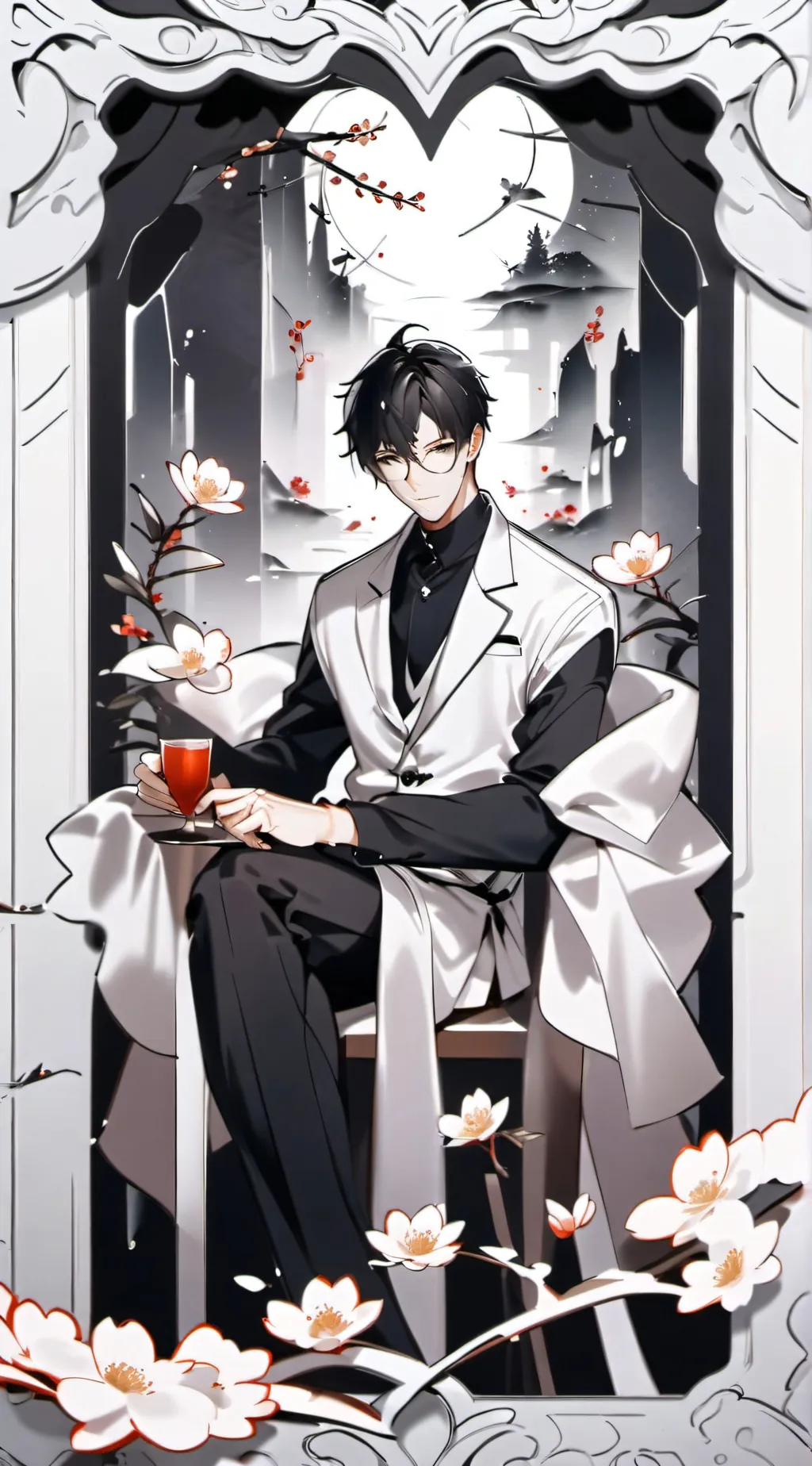 ai character: Leo background