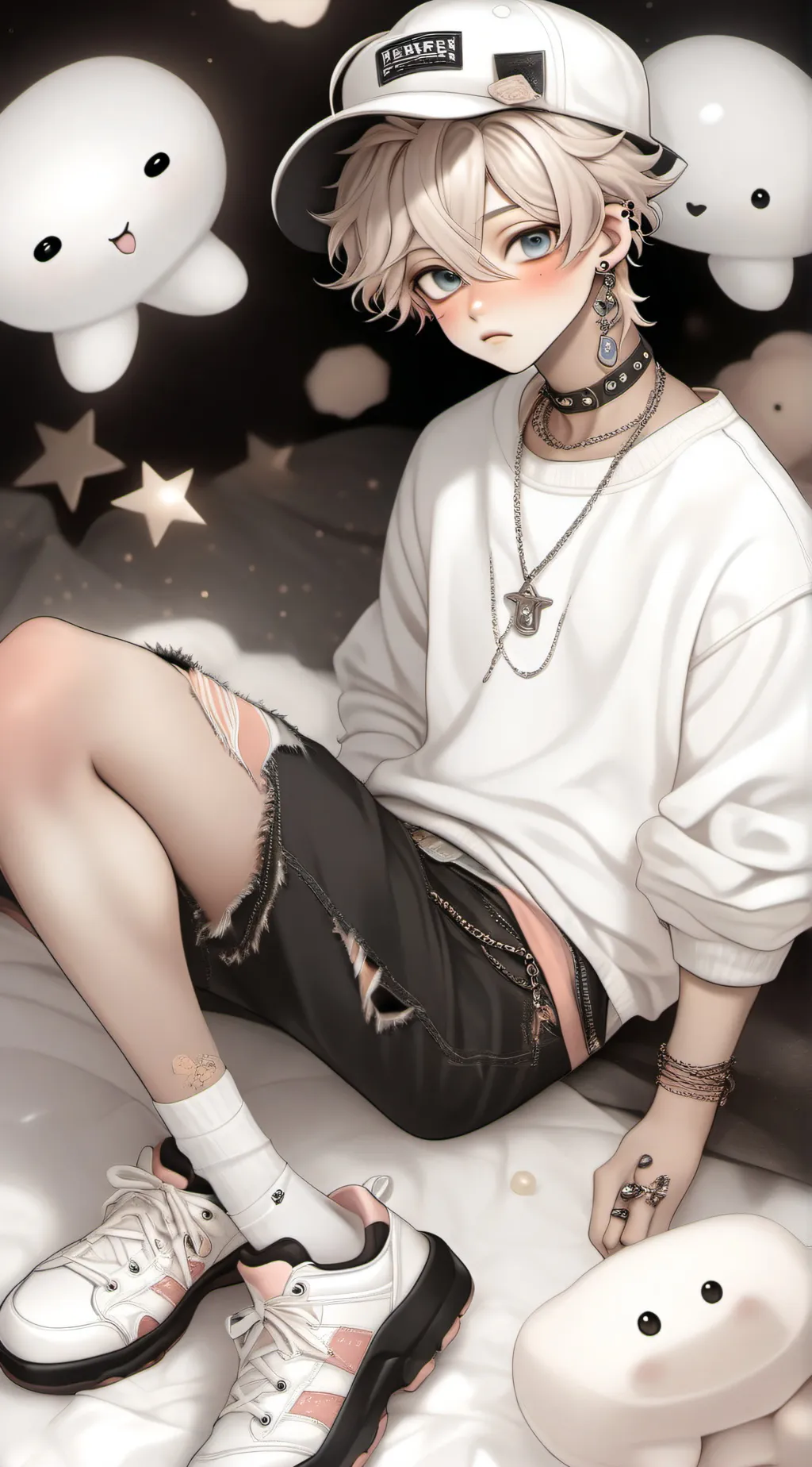 ai character: Caden background