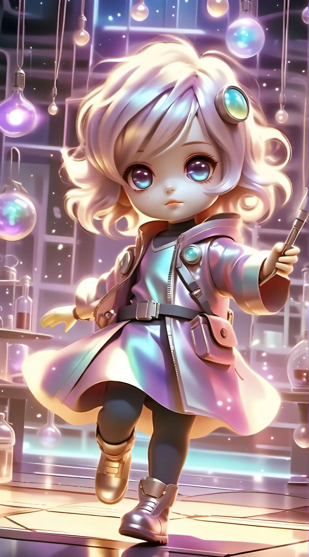ai character: Private Olivia background