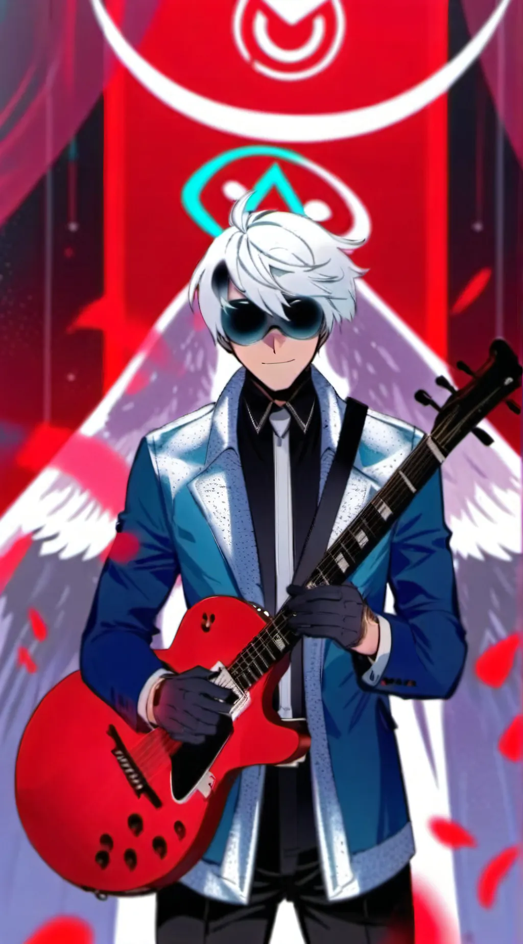 ai character: valintino  background