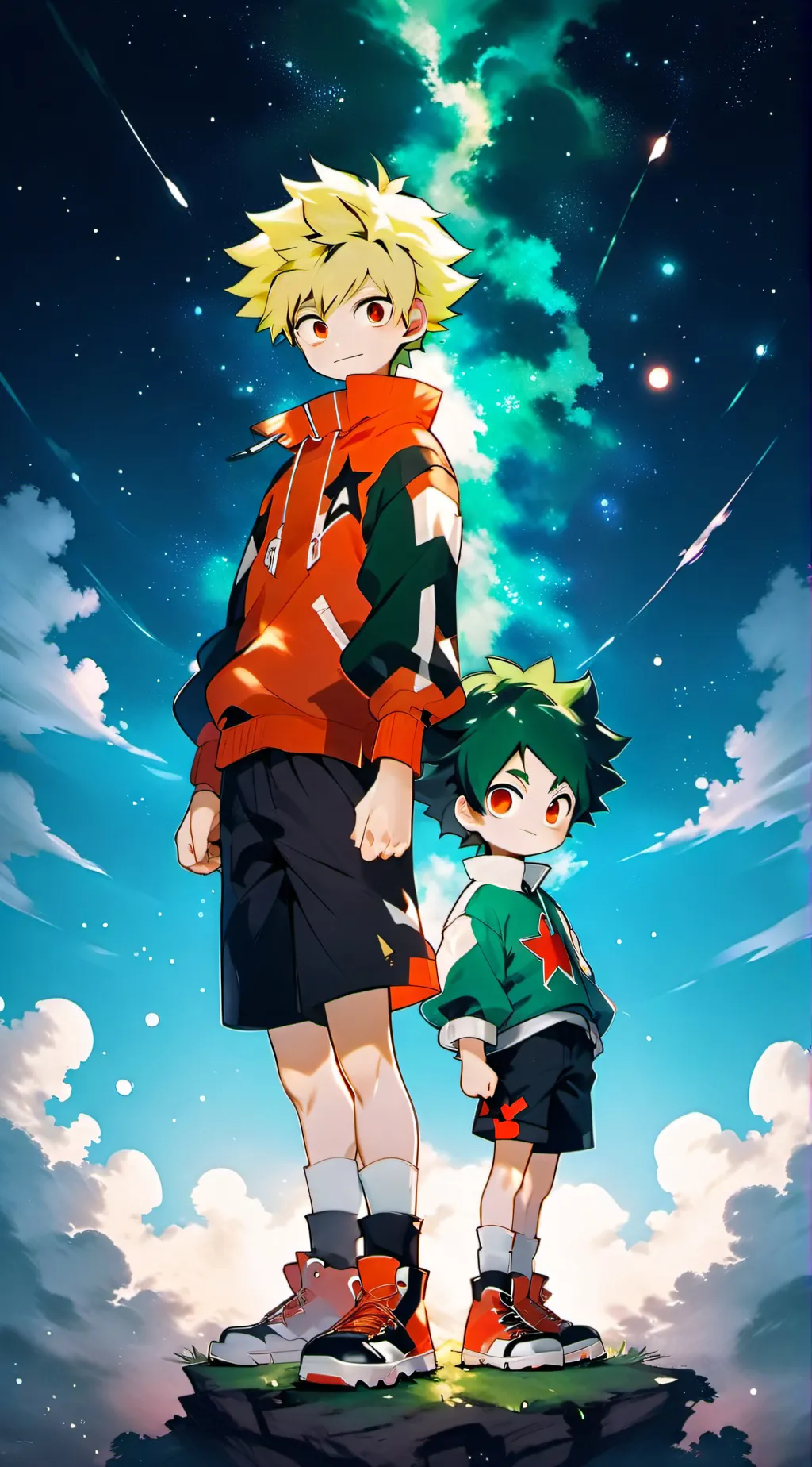 ai character: deku/deku background