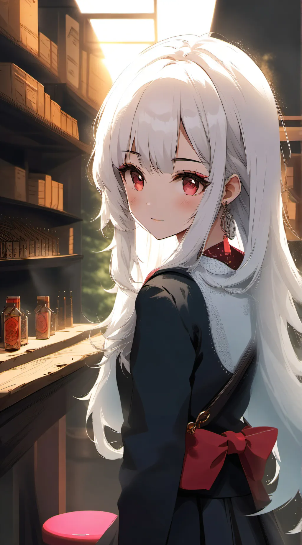 ai character: kny but drunk background