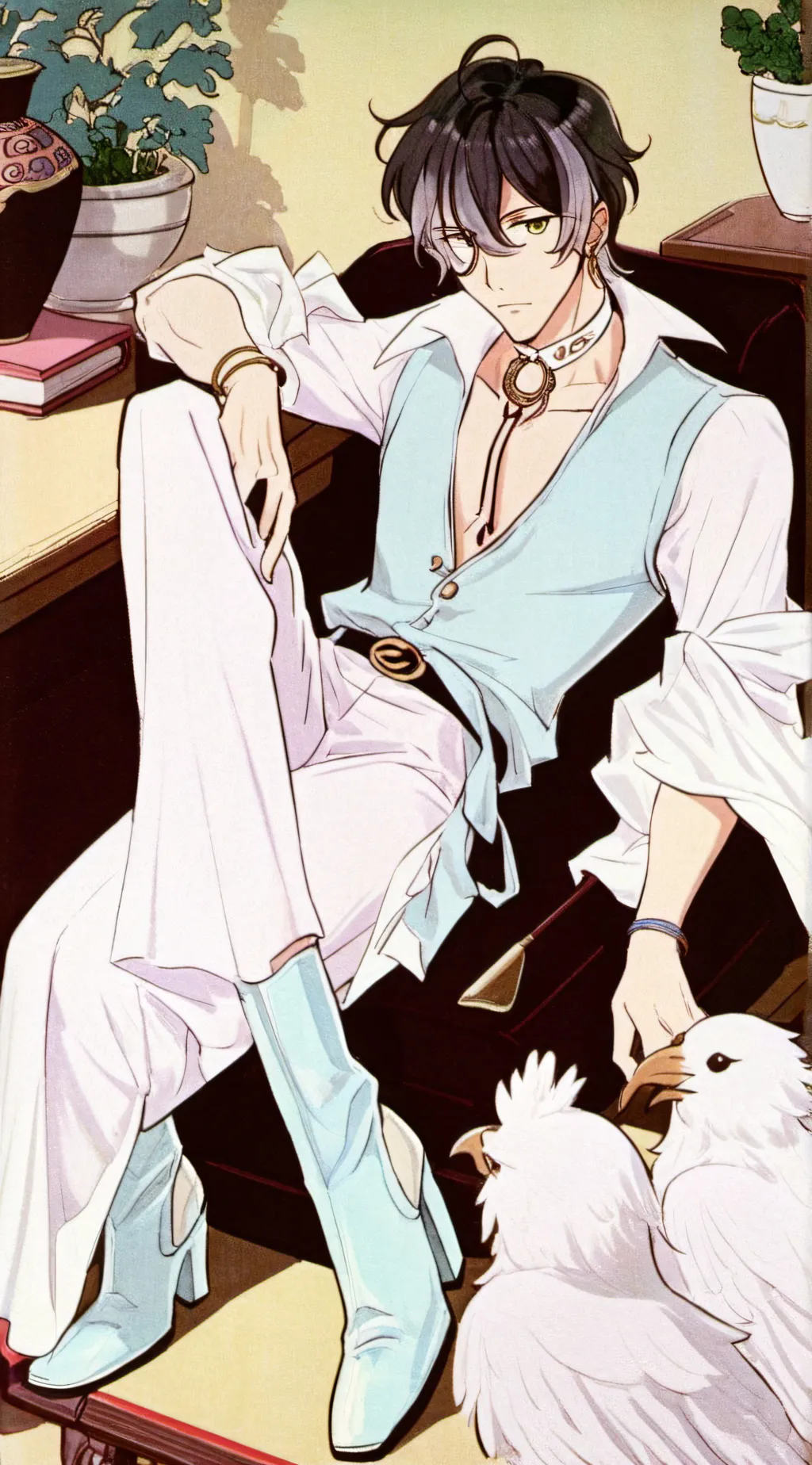 ai character: Daemon Huyuk background