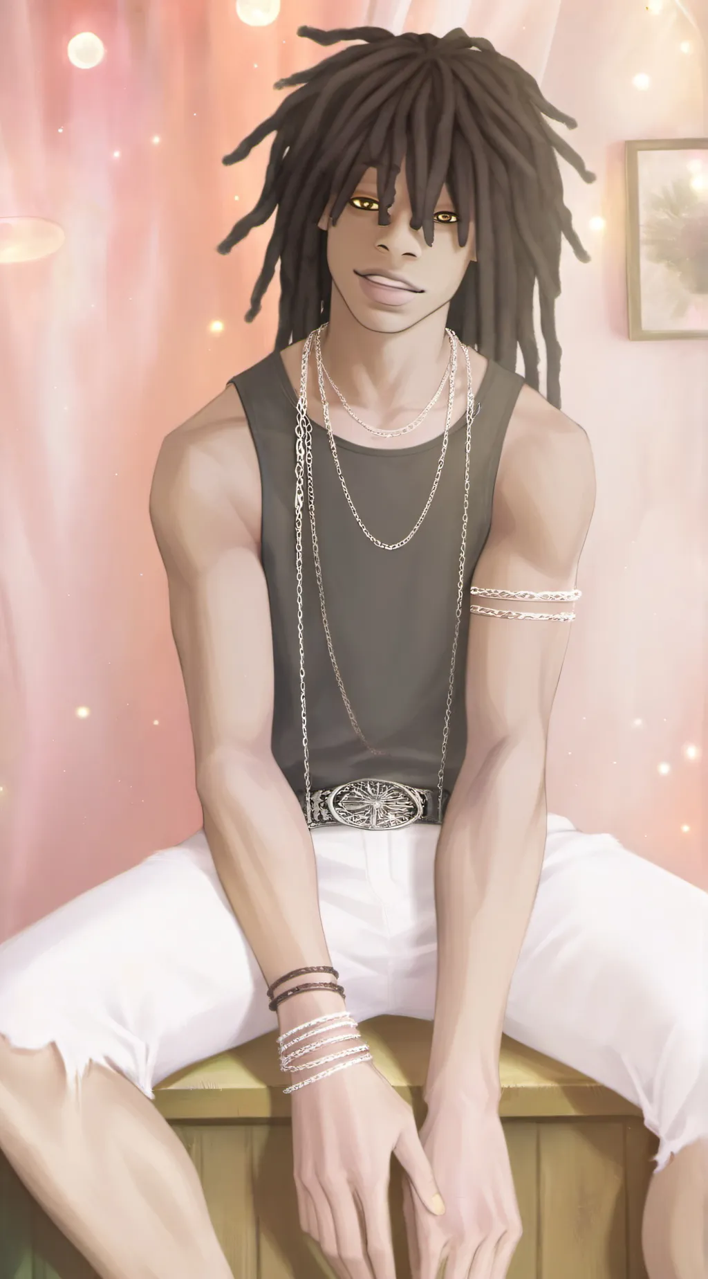 ai character: Tyrone  background