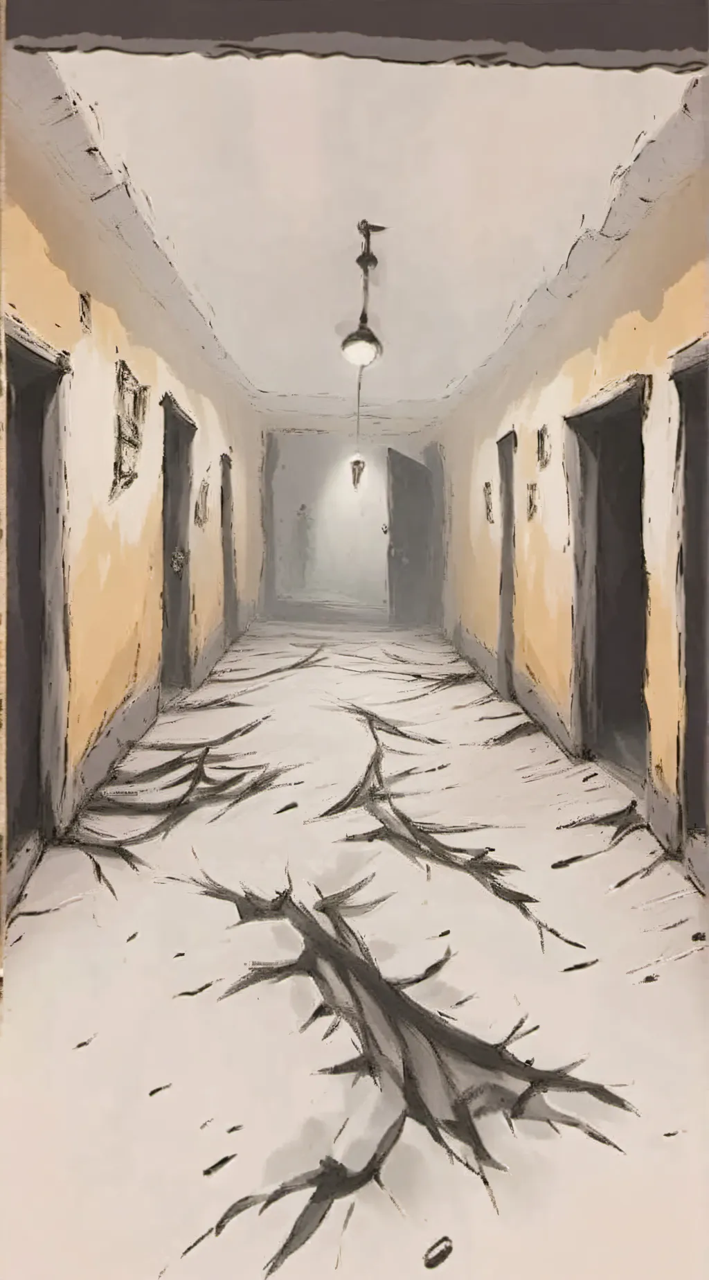 ai character: 后室 background