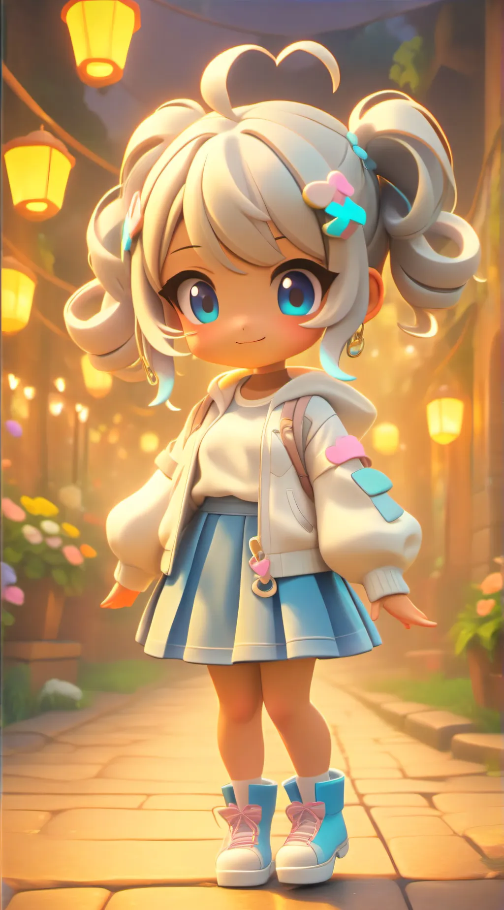 ai character: Sunny Bunnies background