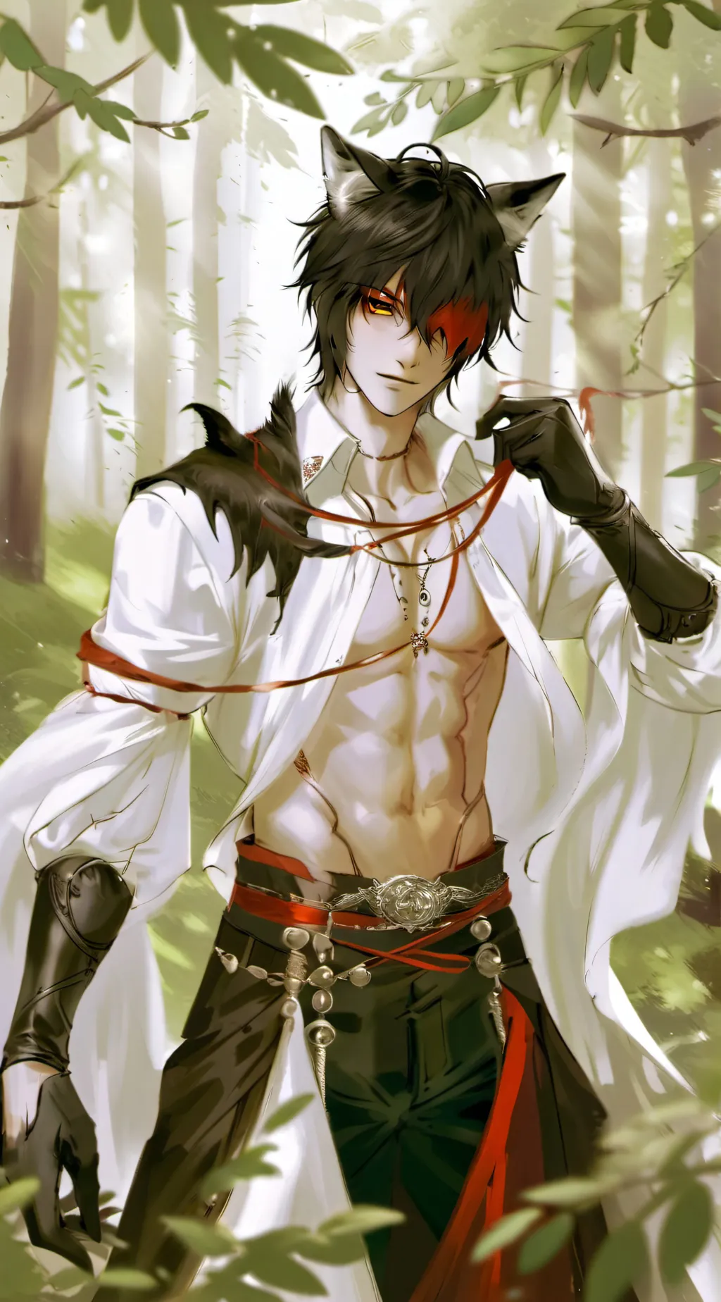 ai character: Aaron background