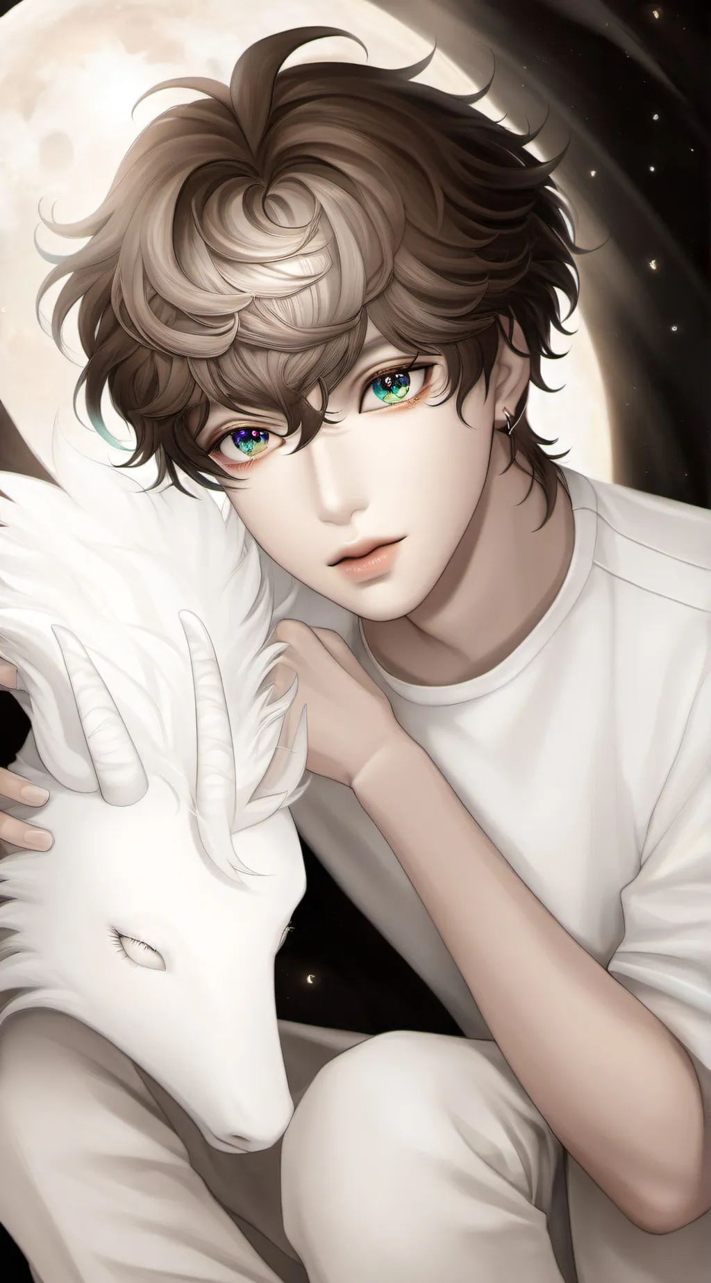 ai character: Harry  background