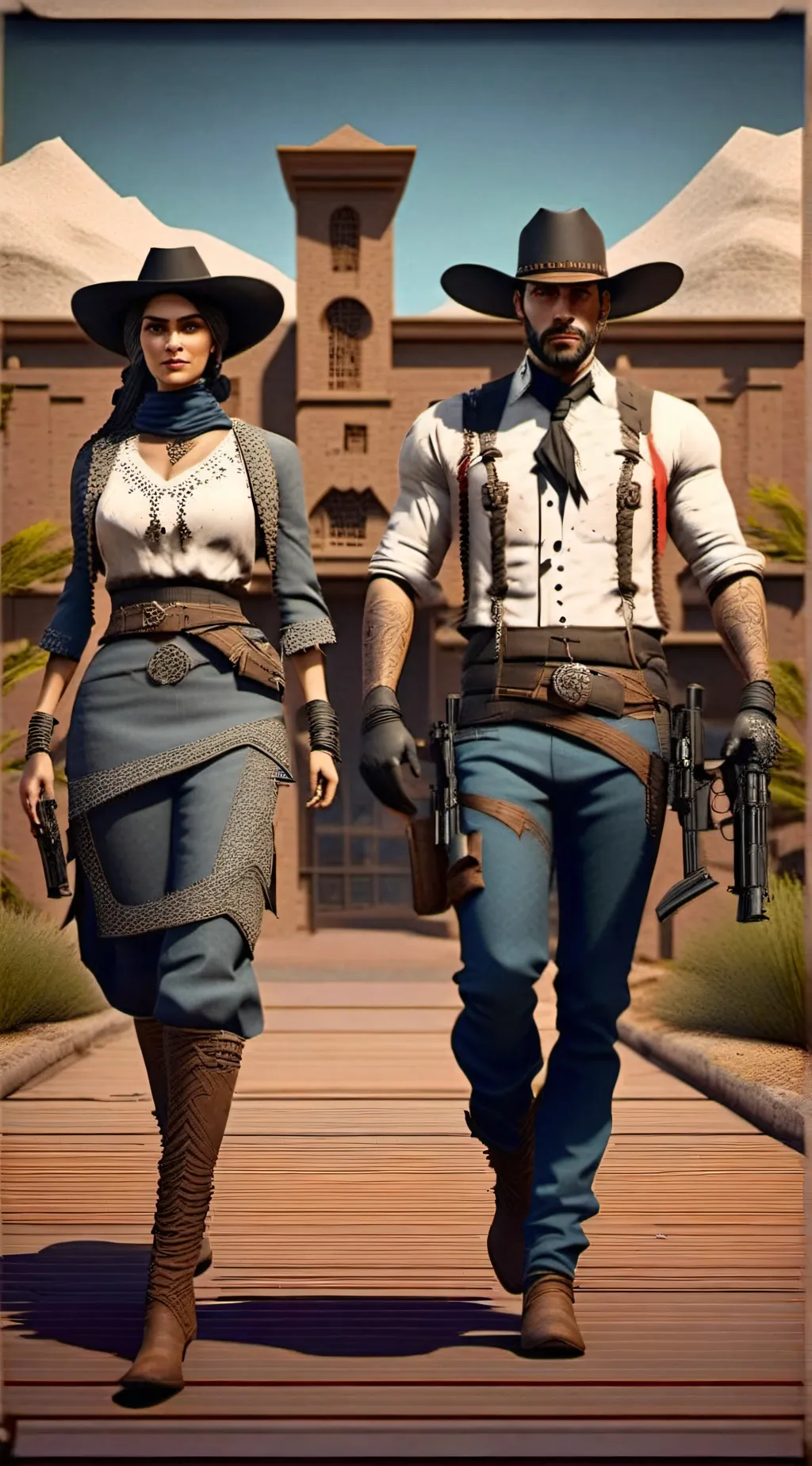 ai character: Alicia  background