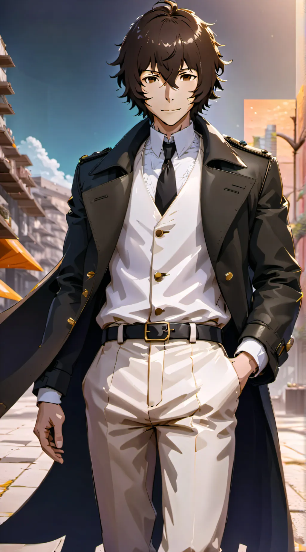 ai character: Dazai background
