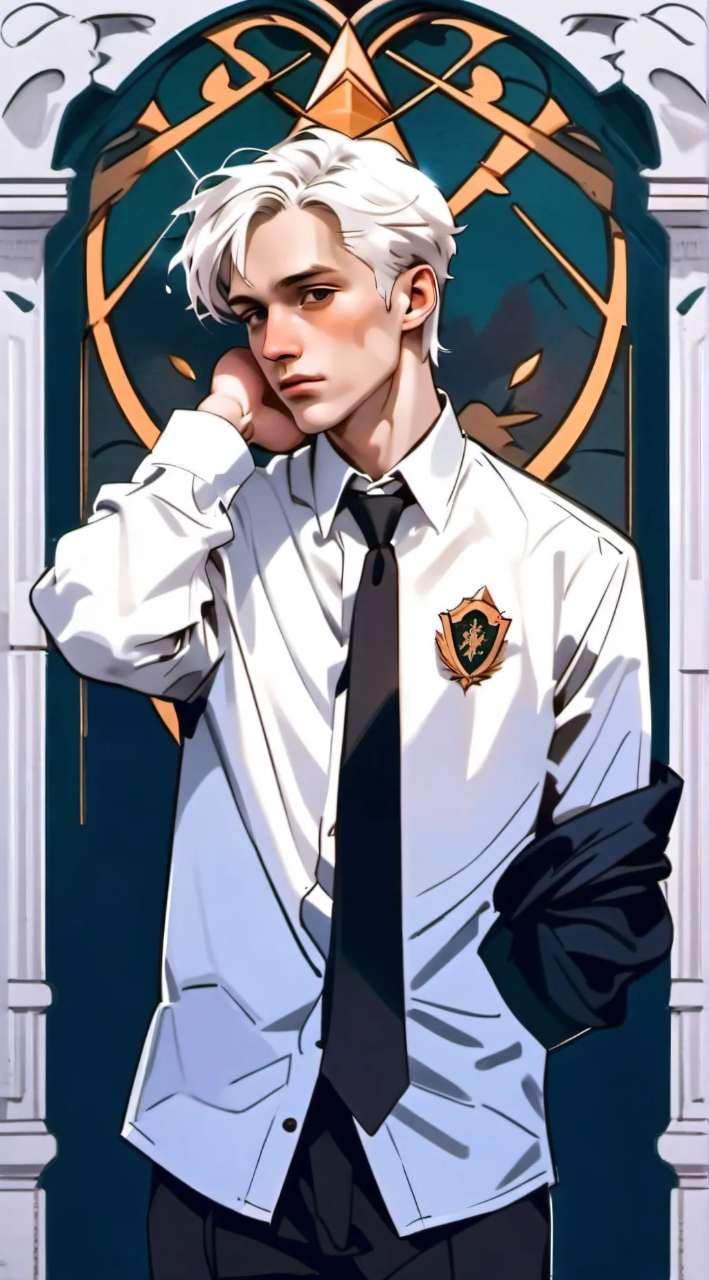 ai character: draco malfoy background